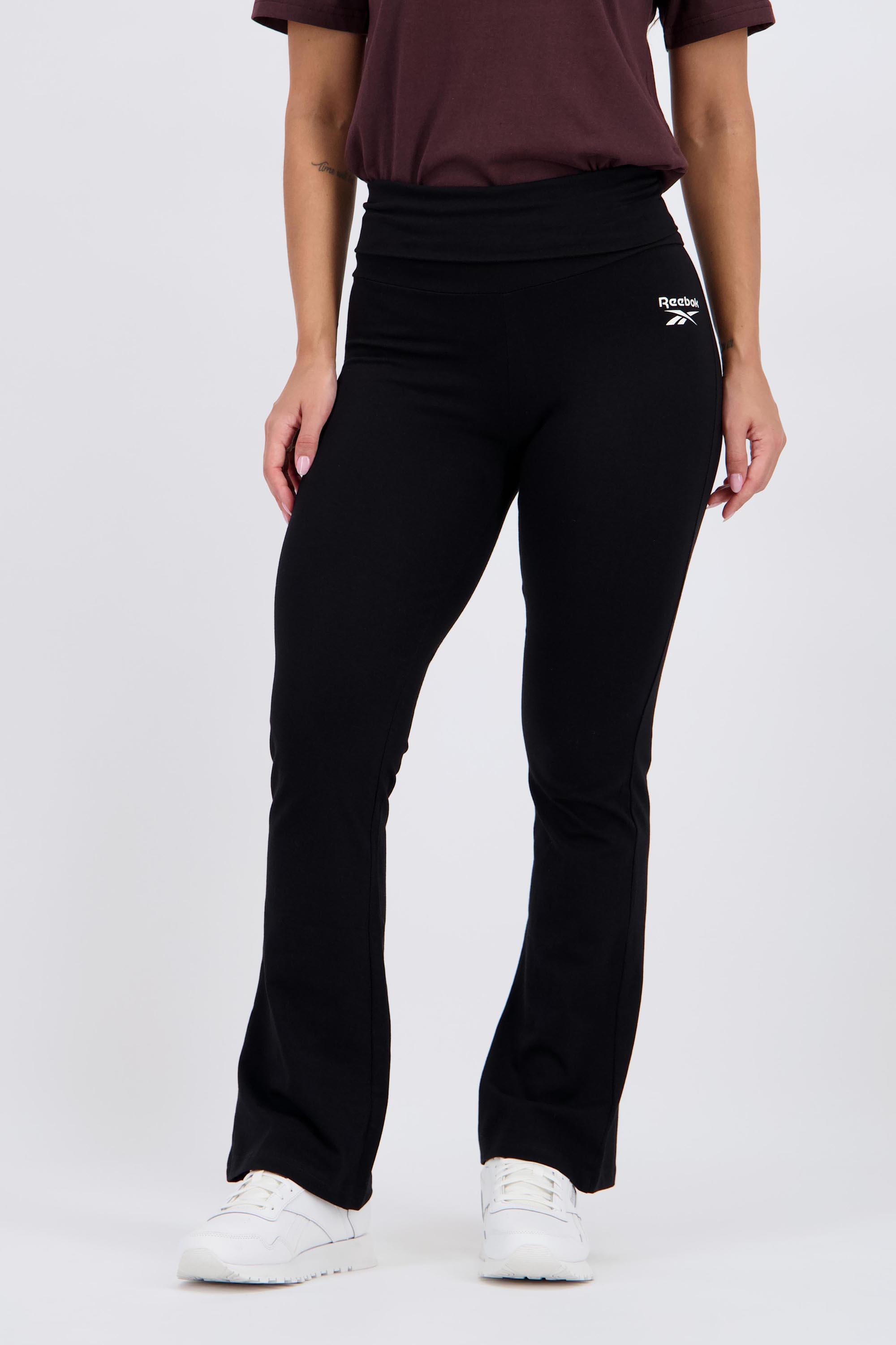 Mallas Campana Reebok - Negro - Leggings Flare Mujer talla M