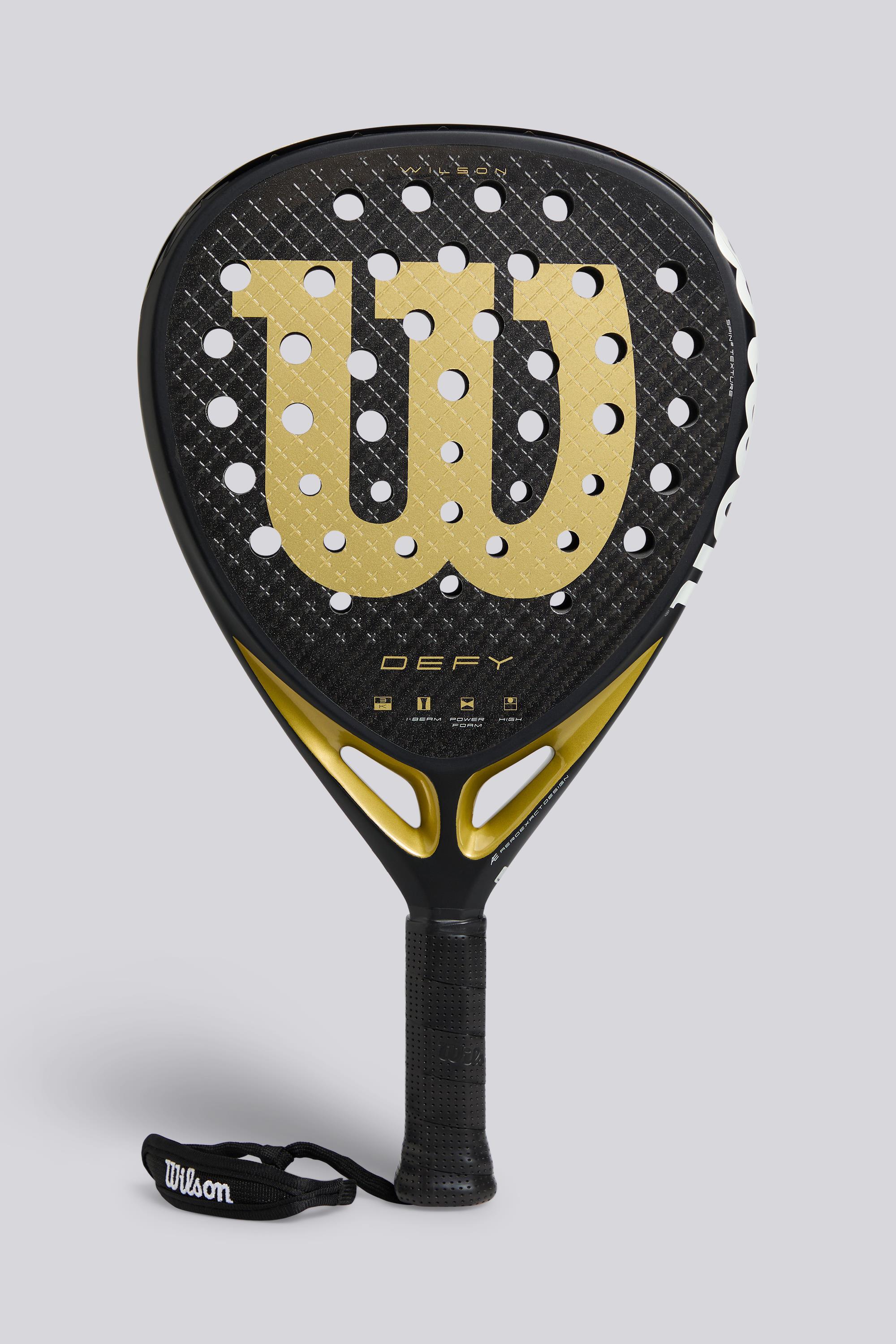 Wilson Defy V1 Pala Pádel Mkp Unica Negro