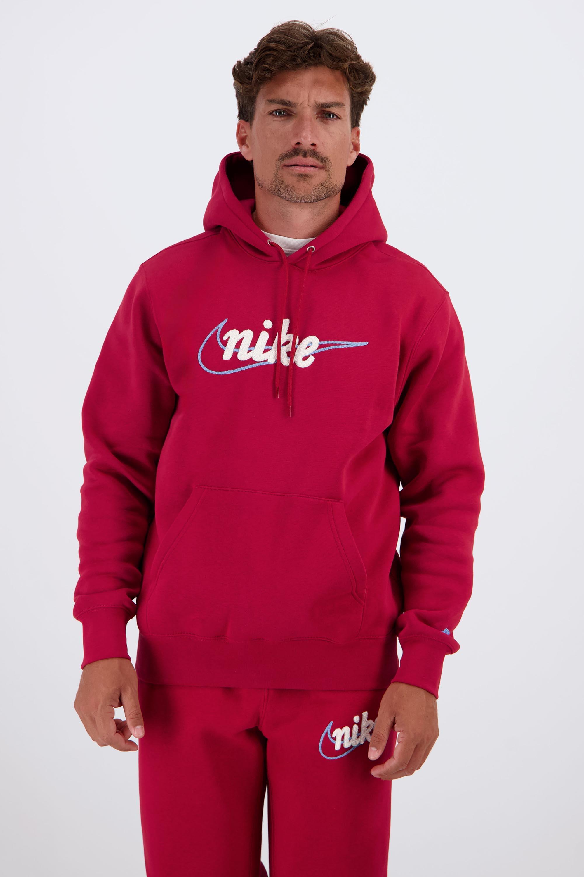 Sudadera Nike - Rojo - Sudadera Capucha Hombre talla XL