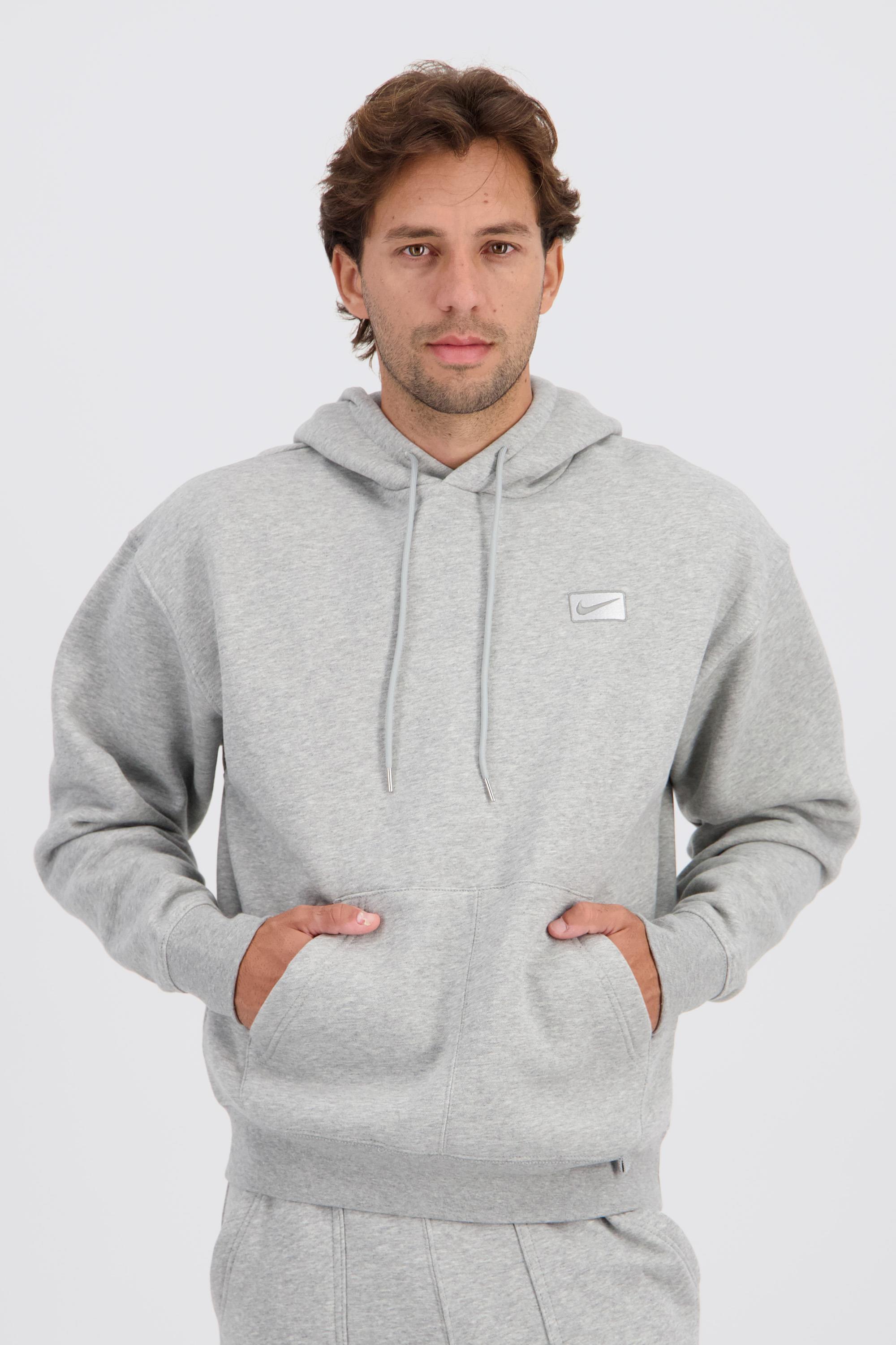 Nike Street - Gris - Sudadera Capucha Hombre talla L