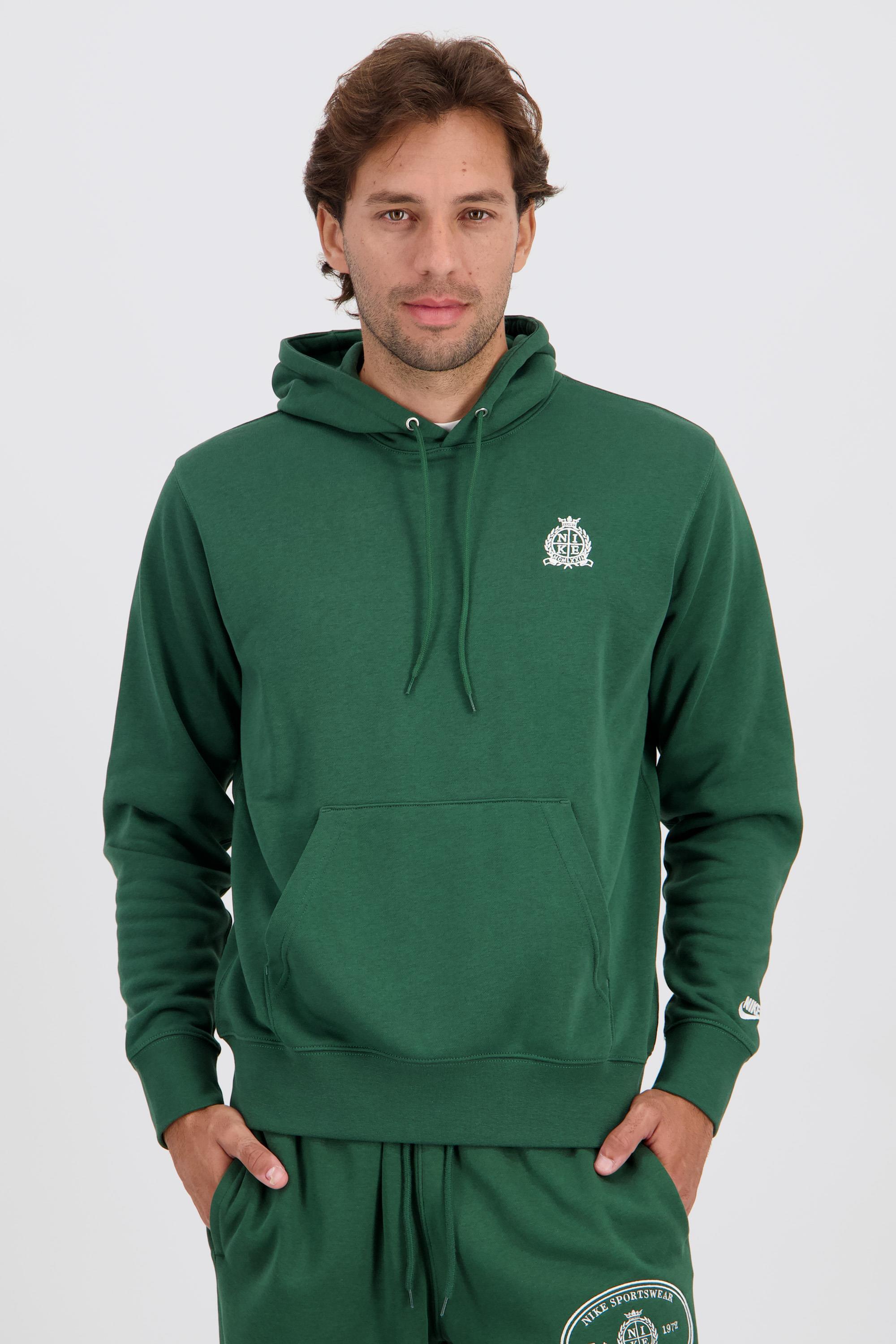 Nike Tennis - Verde - Sudadera Capucha Hombre talla L