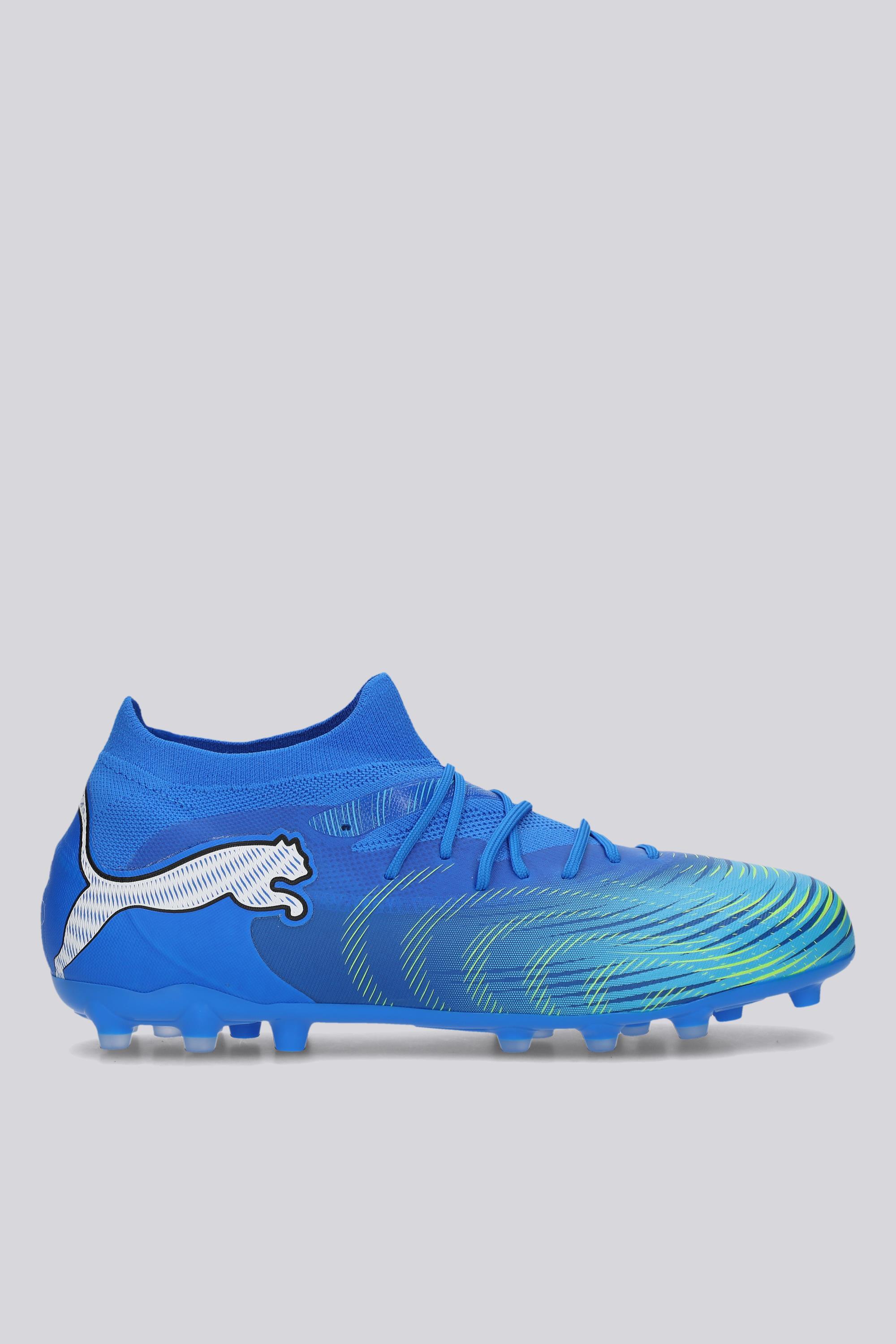 Botas Fútbol Tacos Puma Future 9 Match MG Azules talla 43