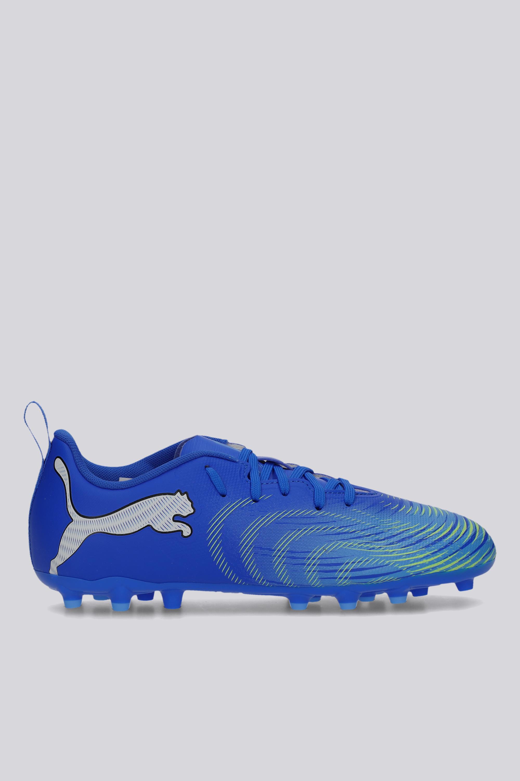 Botas Fútbol Tacos JR Puma Future 9 Play MG Azules talla 38.5