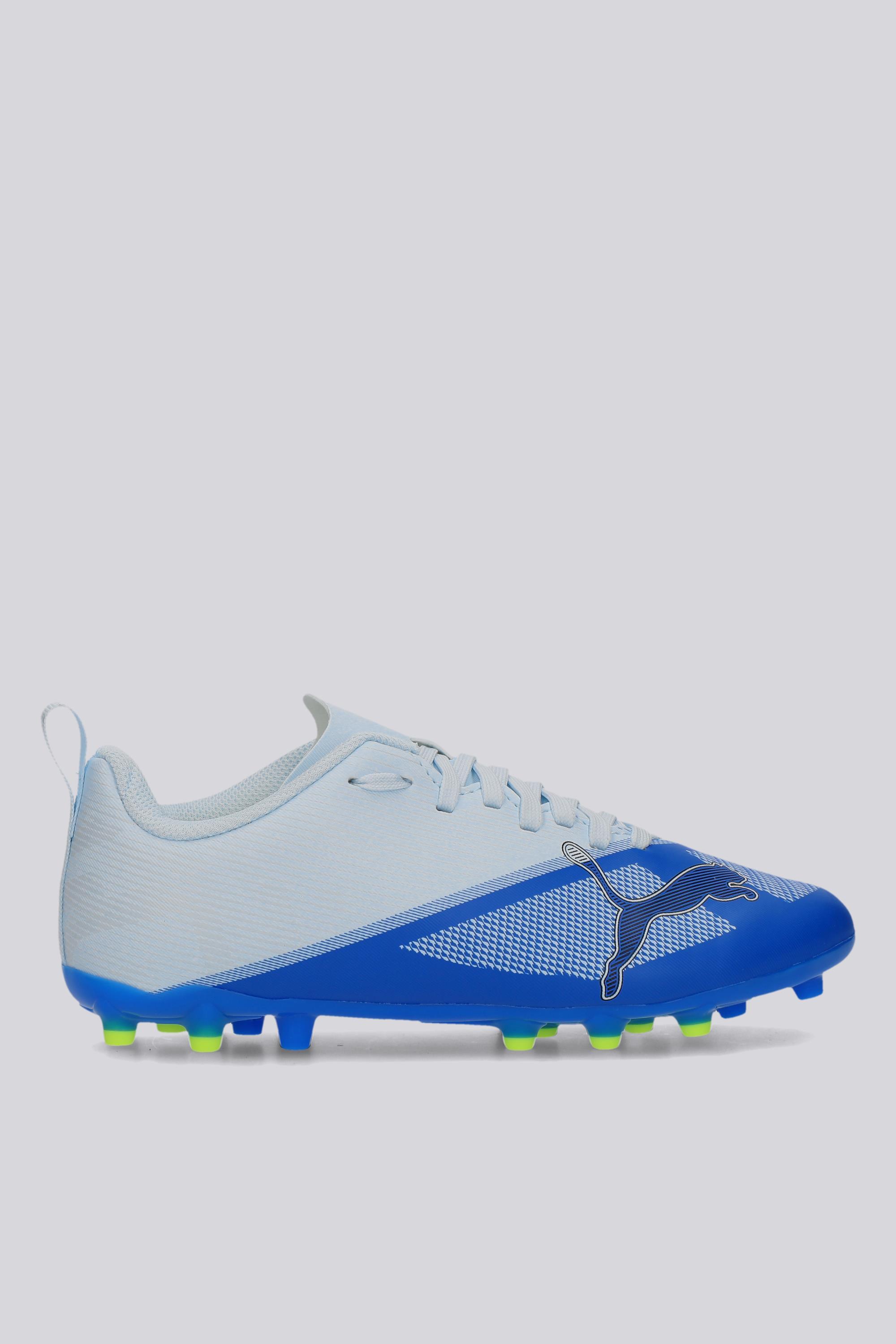 Botas Fútbol Tacos Niños Puma Ultra 7 Play MG Azules