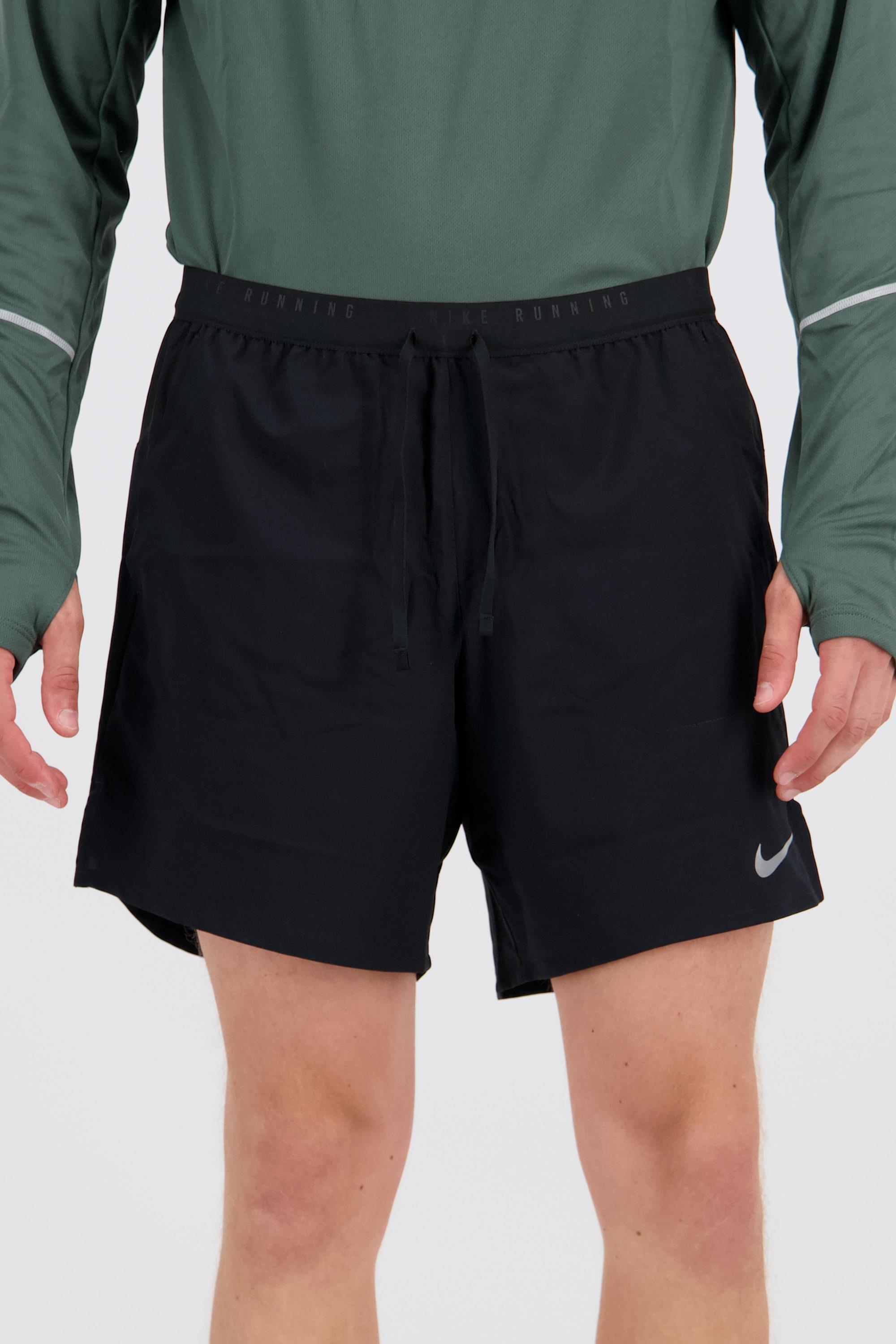 Nike Stride - Negro - Pantalón Corto Hombre talla M