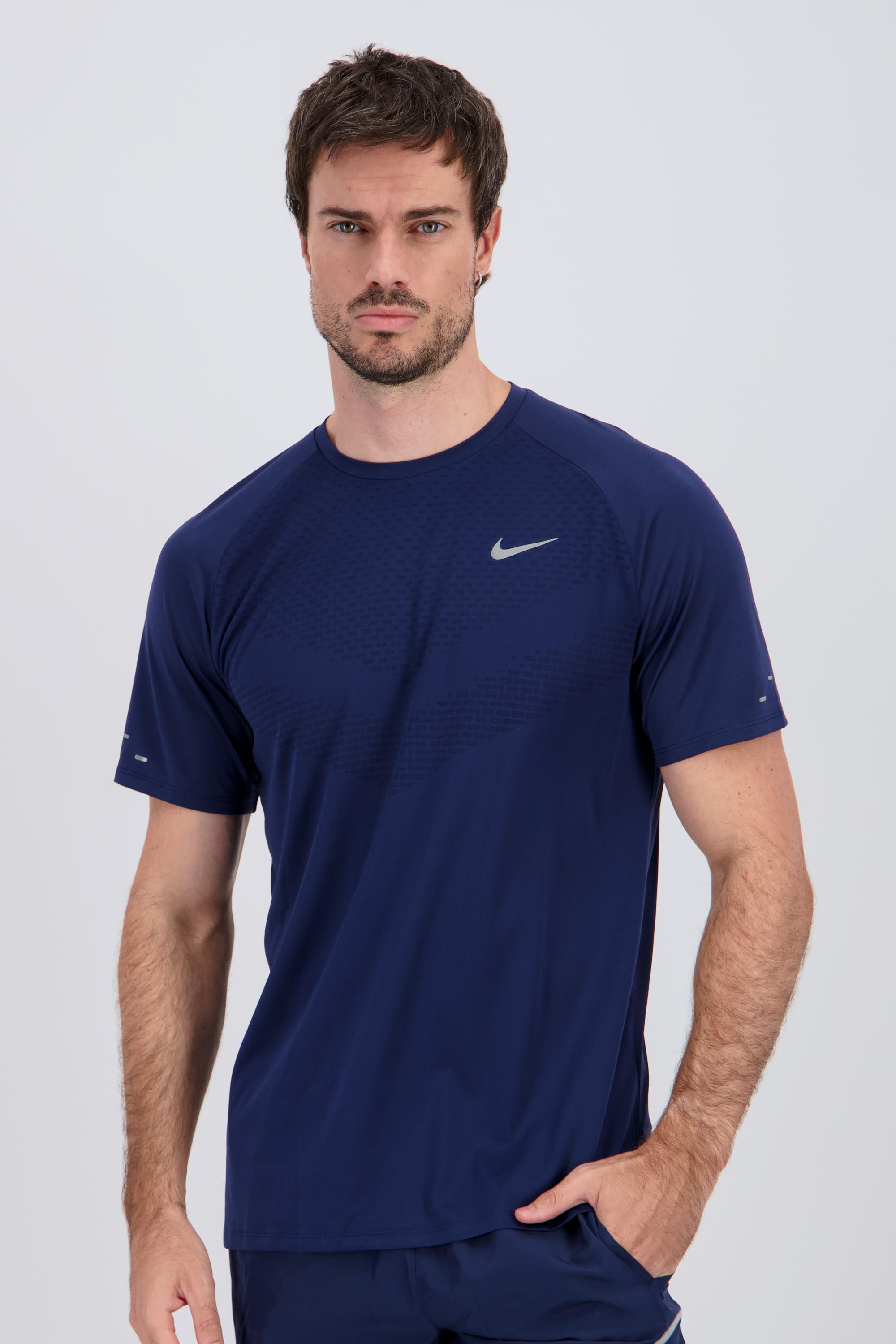 Nike Stride - Azul - Camiseta Running Hombre talla XL