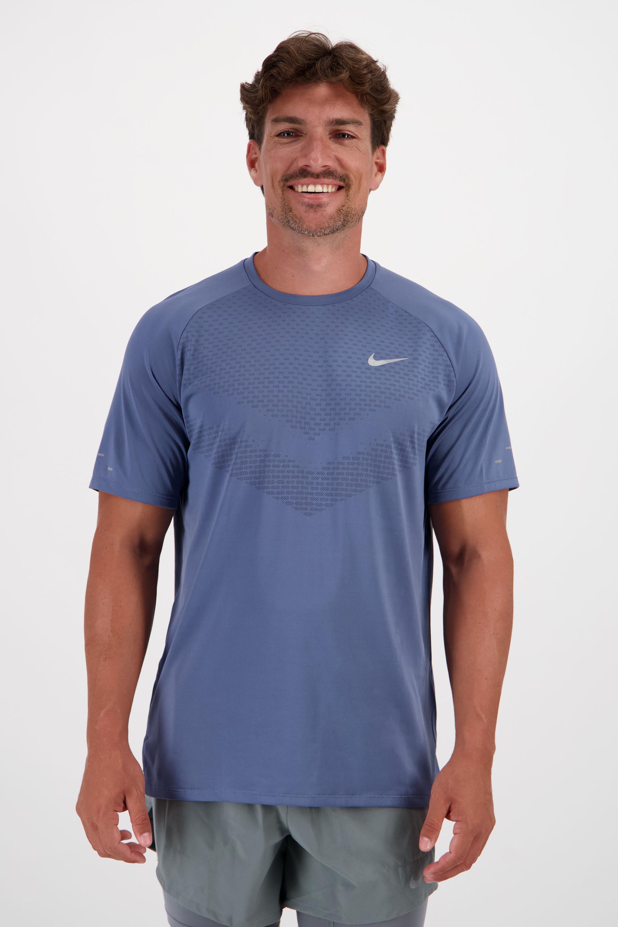 Nike Stride - Azul - Camiseta Running Hombre talla M