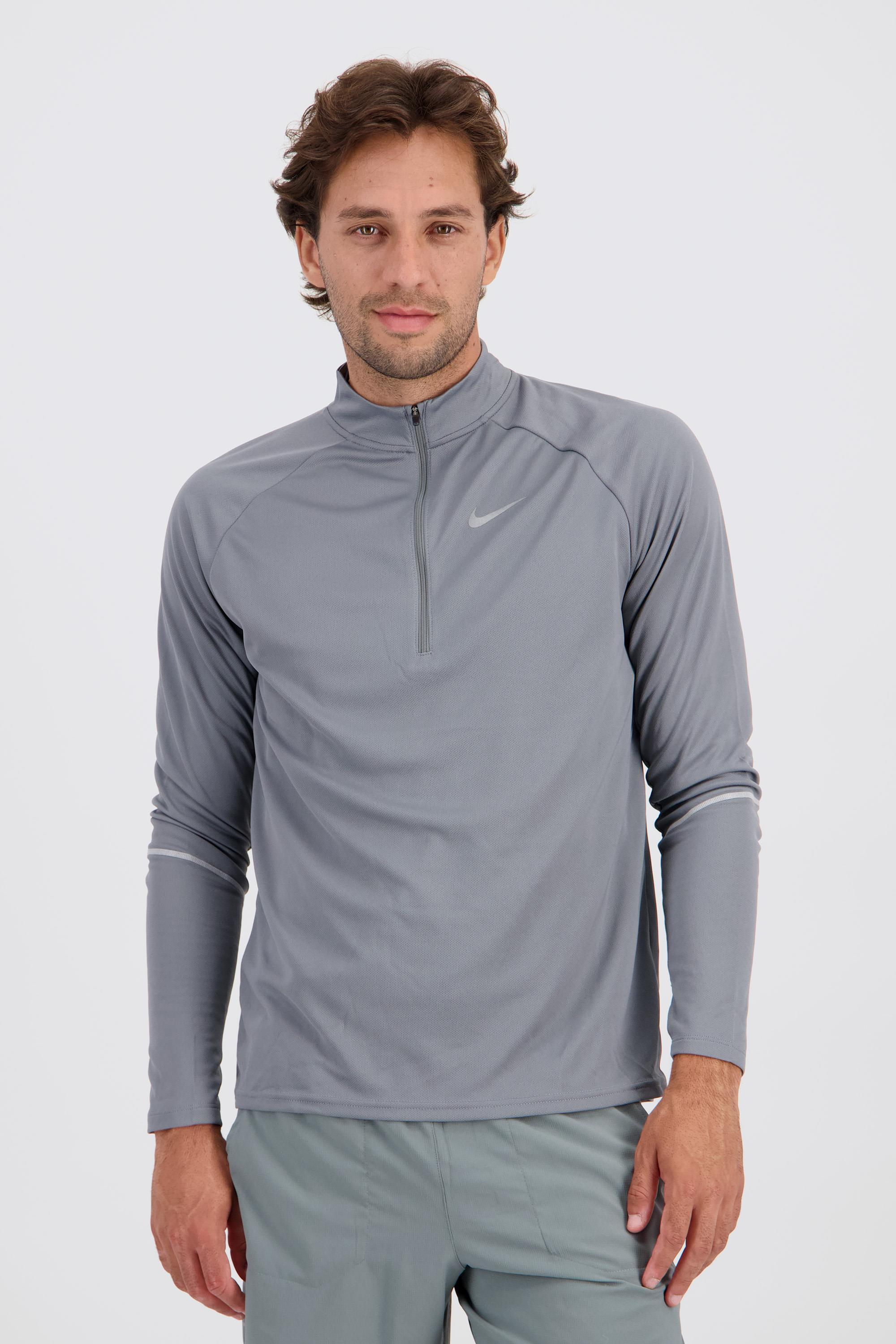 Nike Miler - Gris - Sudadera Running Hombre talla S