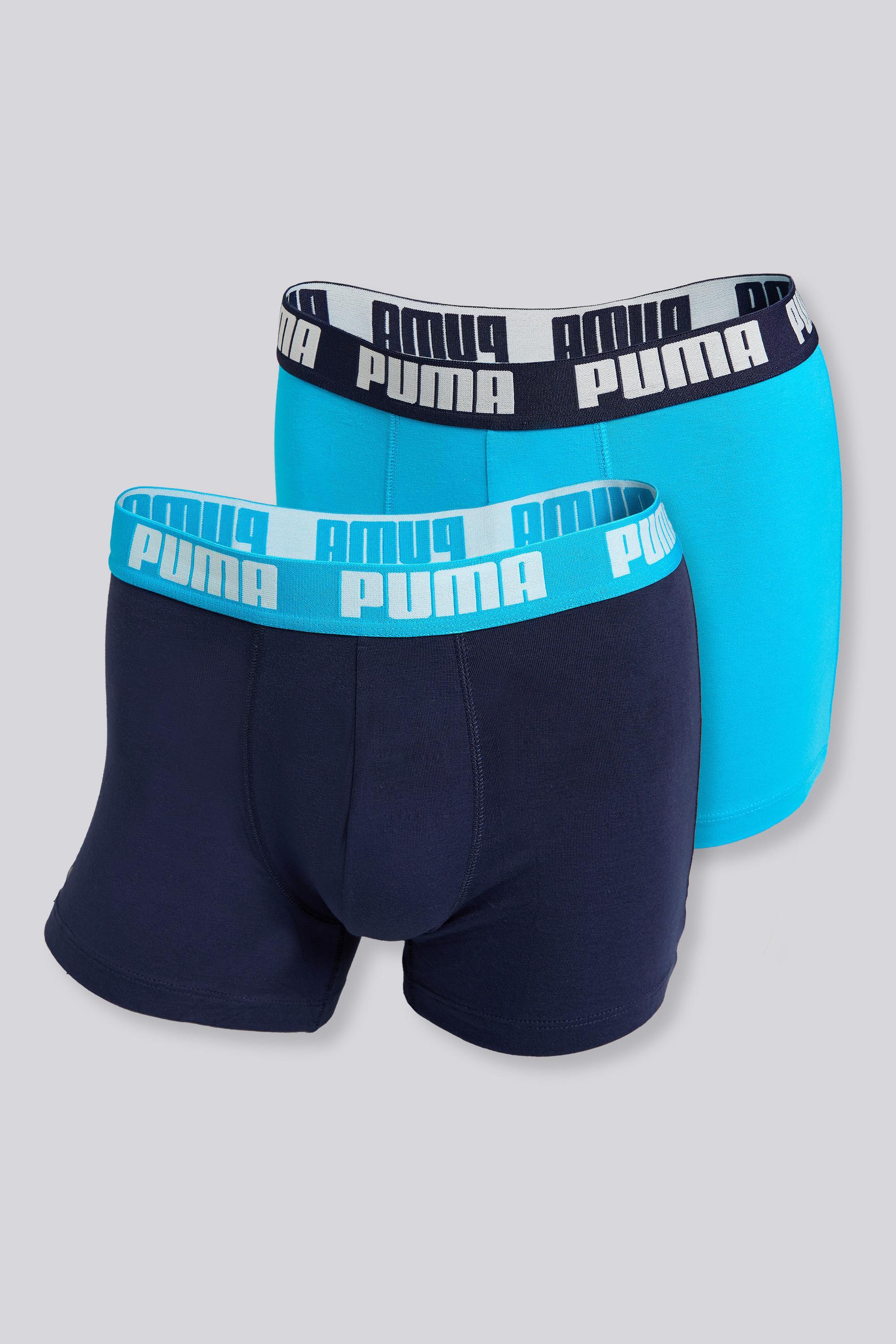 Calzoncillos Puma Pack 2 Bóxer Hombre Negros talla L