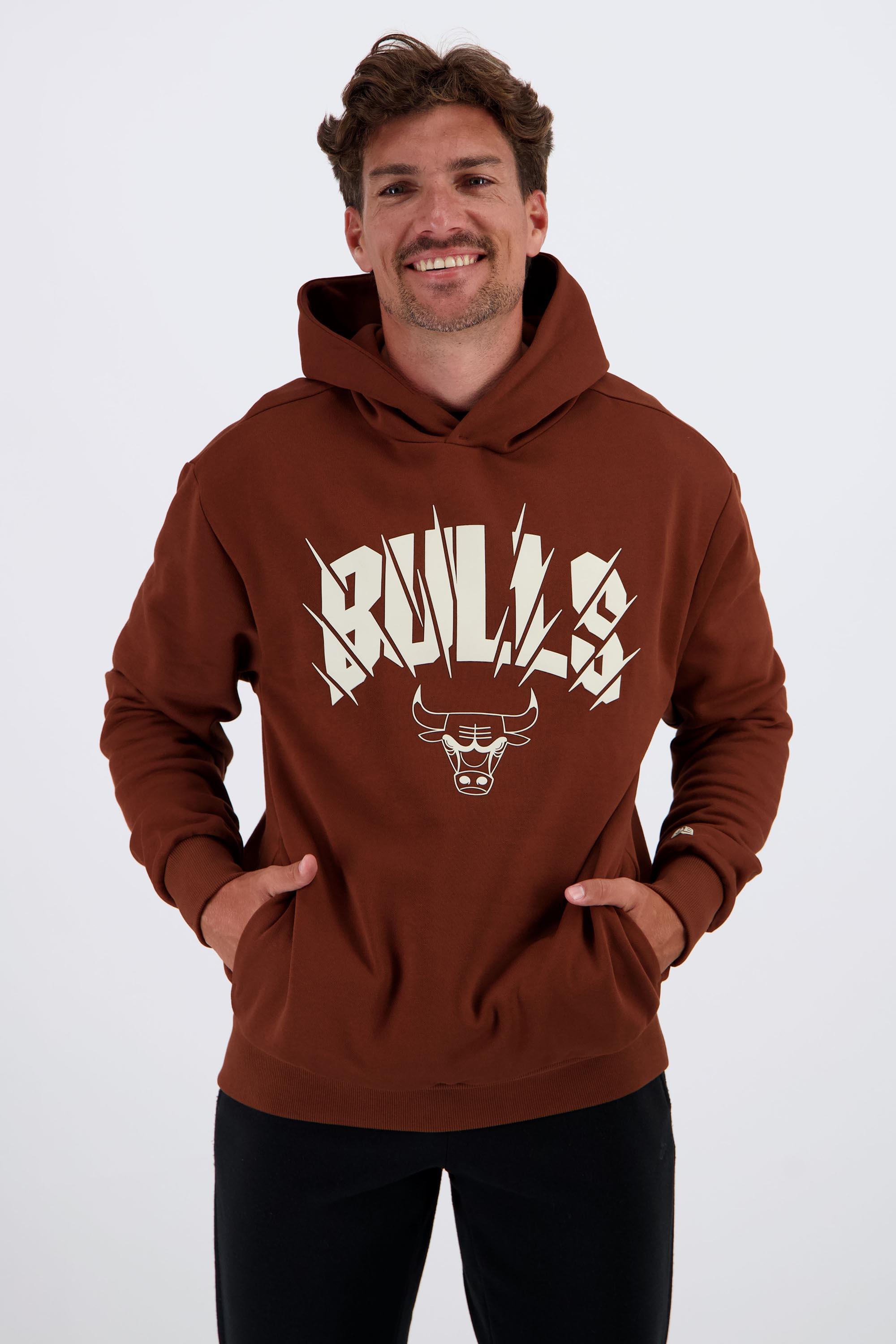 New Era Core - Marrón - Sudadera Capucha Hombre talla S