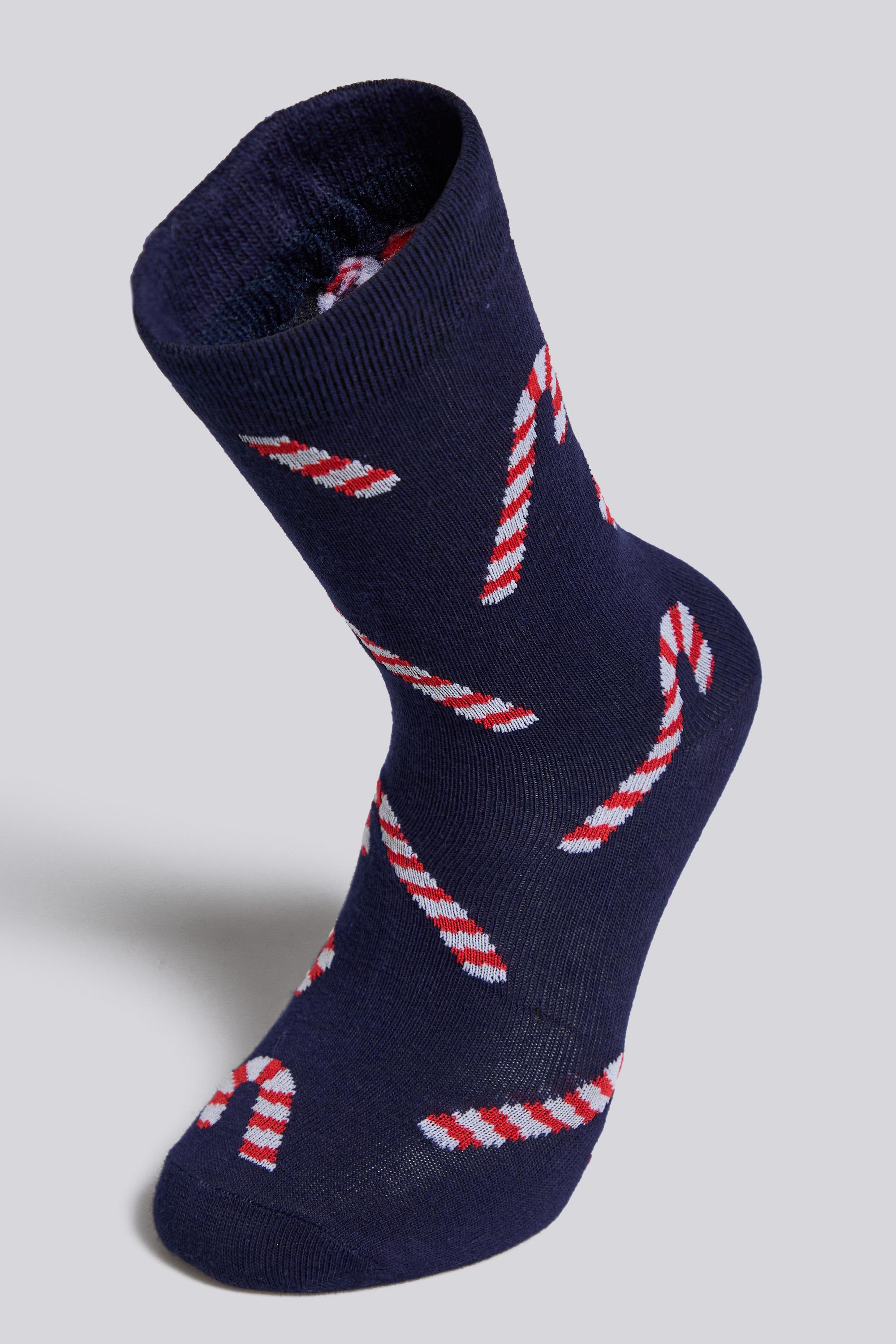 Calcetines Largos Fila Crew Navidad Azules talla M