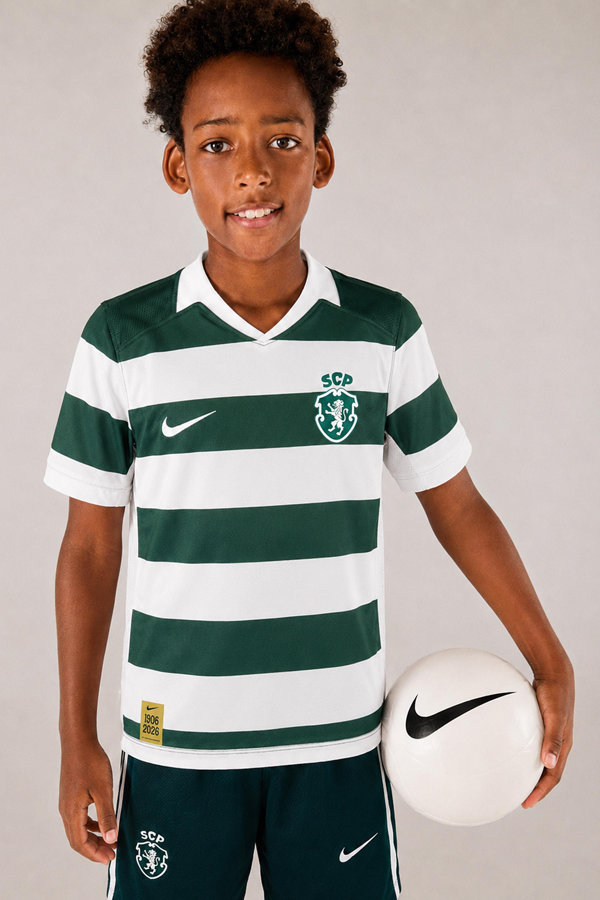 1ª Camiseta Sporting CP 26/27 Junior Verde talla 10