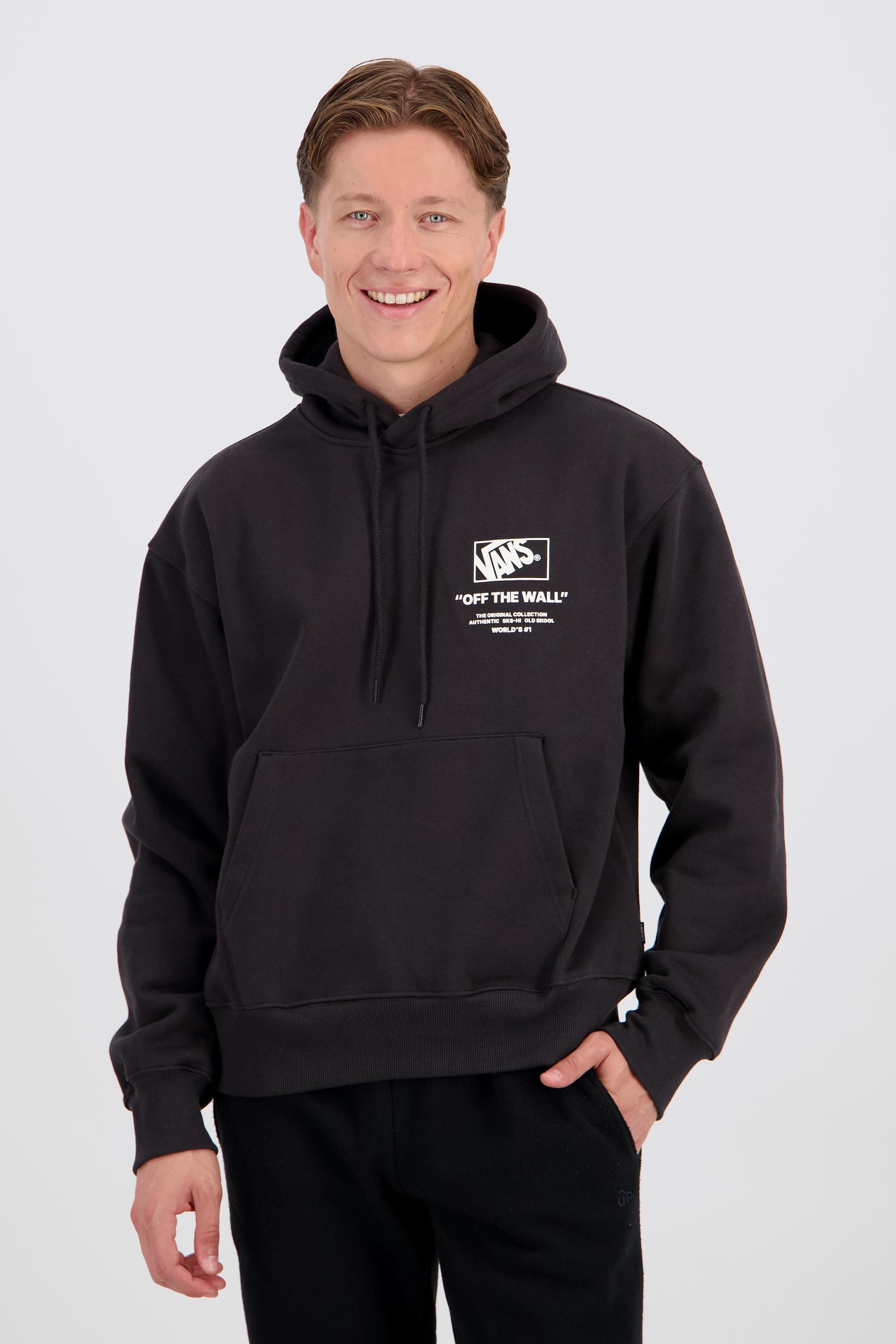 Vans Stacked - Negro - Sudadera Capucha Hombre talla XL