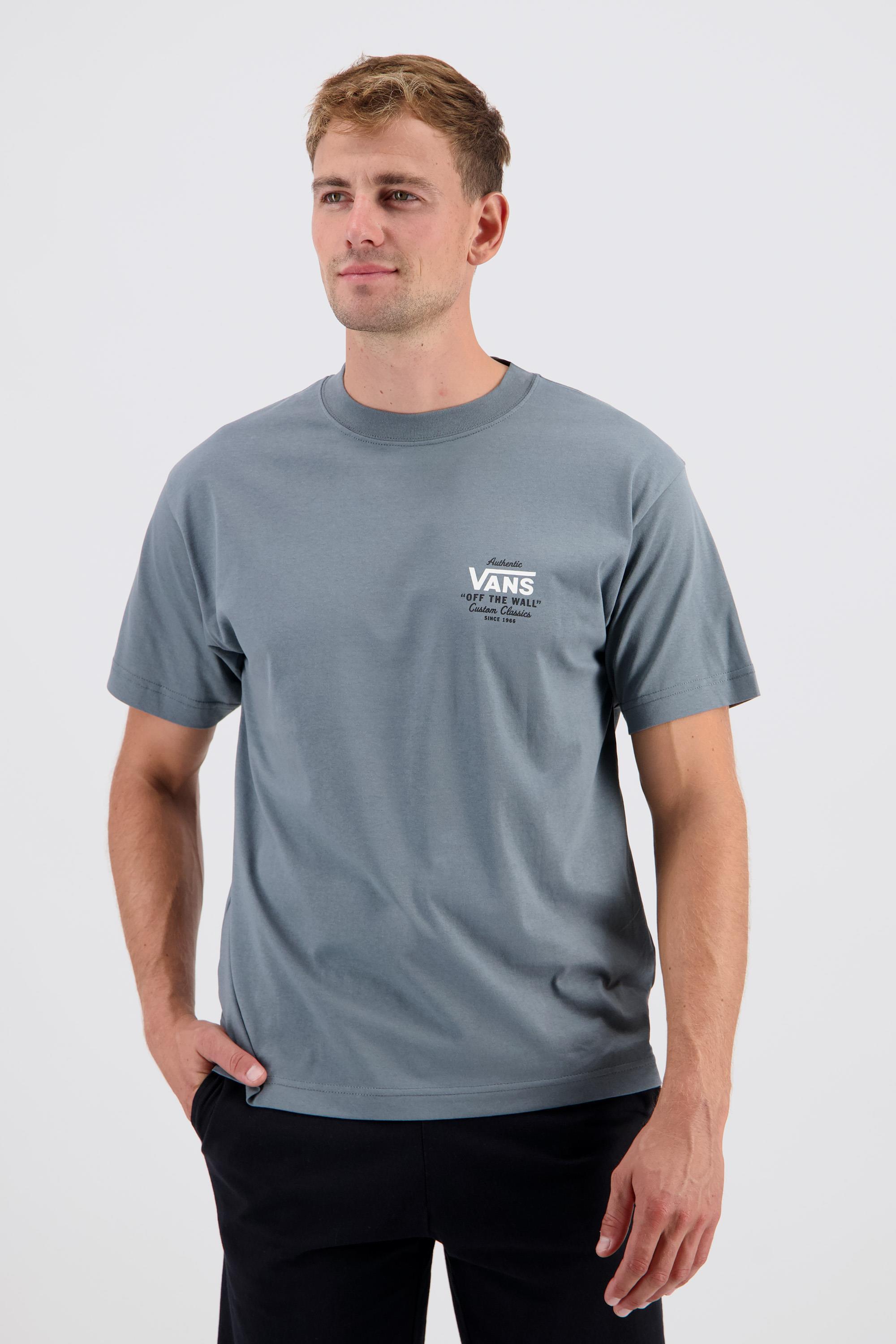 Vans Holder - Azul - Camiseta Algodón Hombre talla L