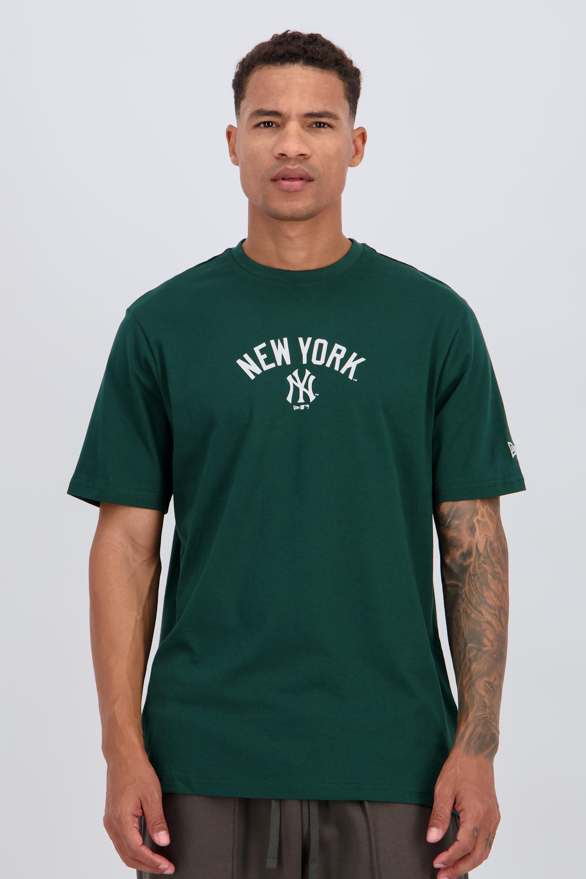 New Era NY Yankees - Verde - Camiseta Algodón Hombre talla XL
