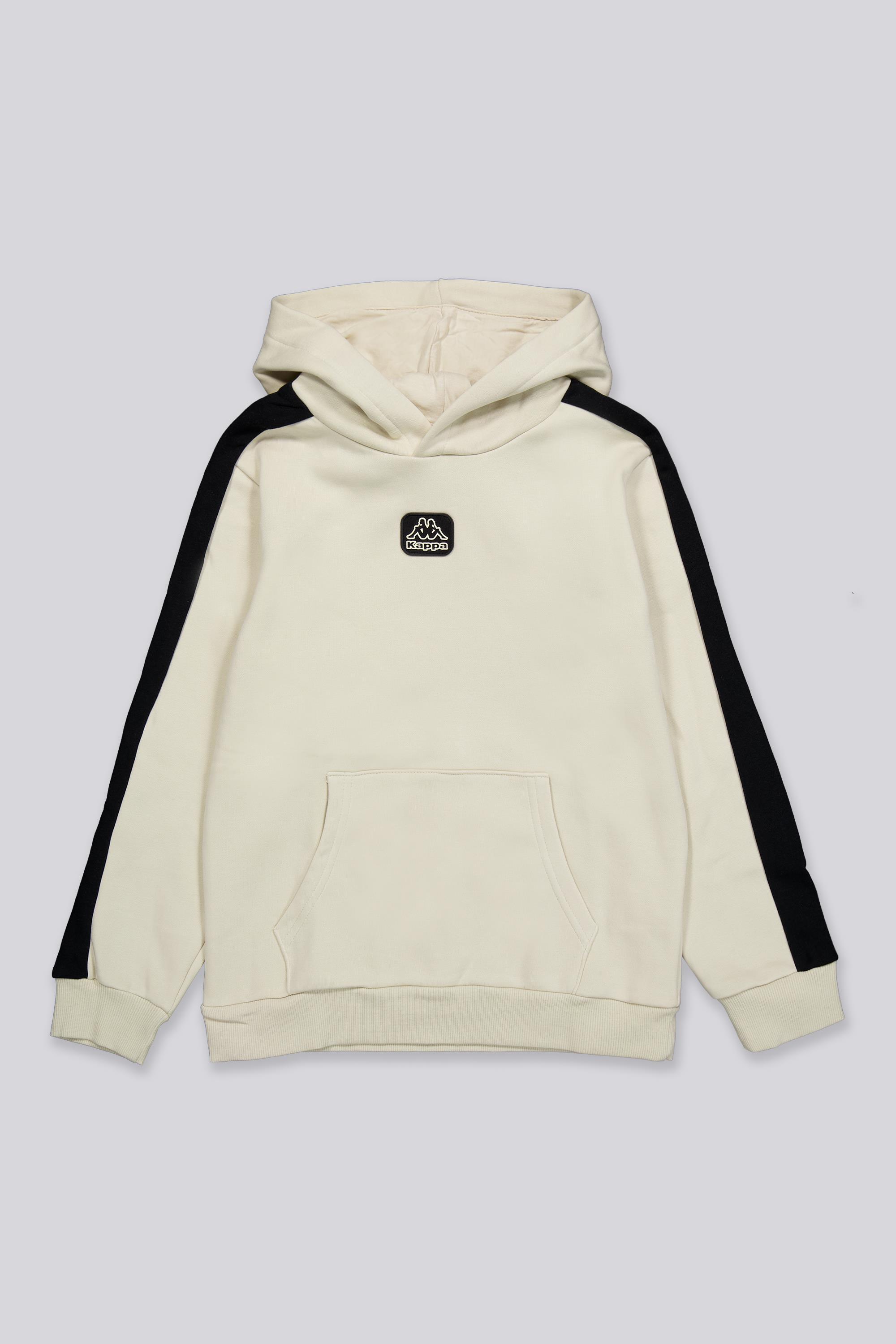 Sudadera Capucha Kappa - Arena - Sudadera Felpa Niño talla 14