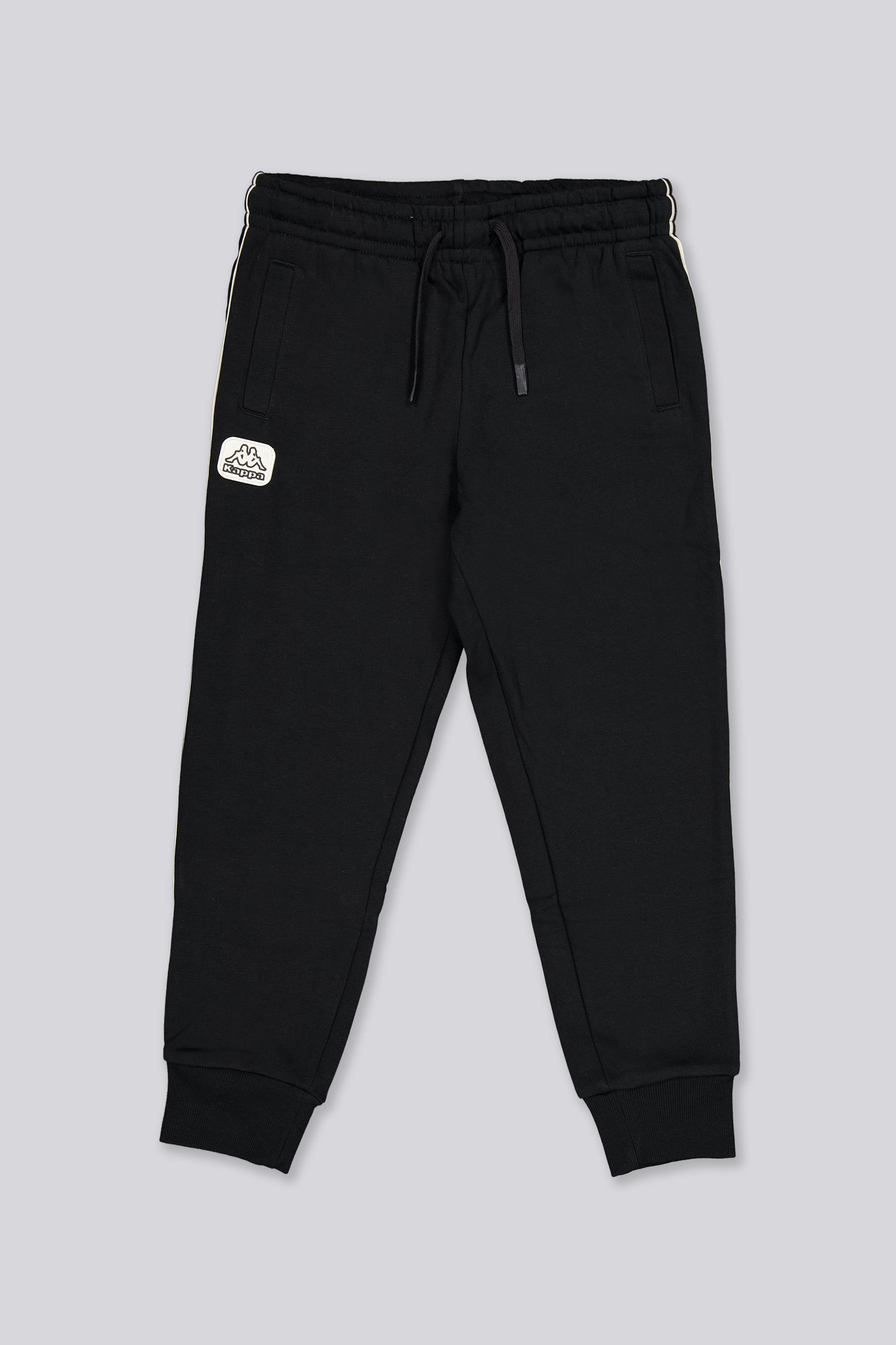 Pantalón Chándal Kappa - Negro - Pantalón Felpa Niño talla 14