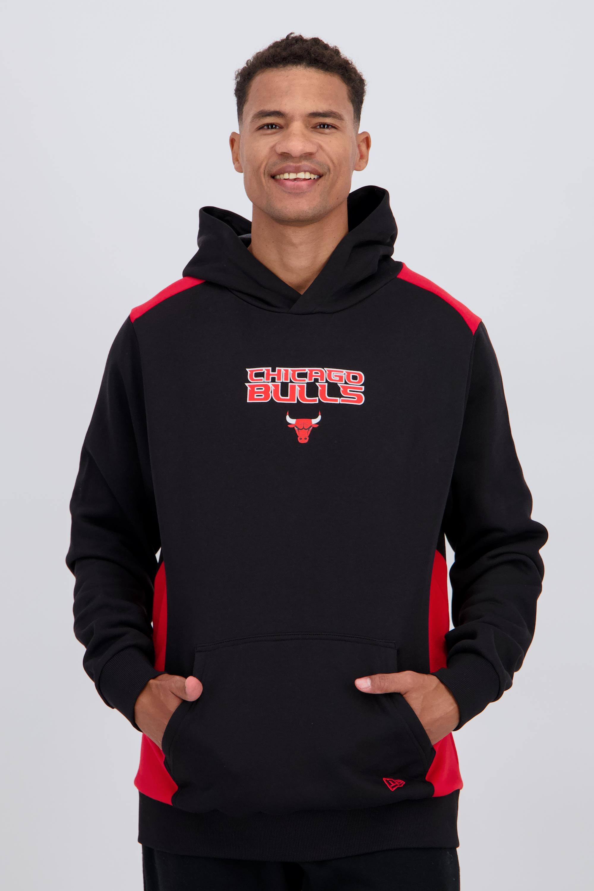 New Era Chicago Bulls - Negro - Sudadera Hombre talla L