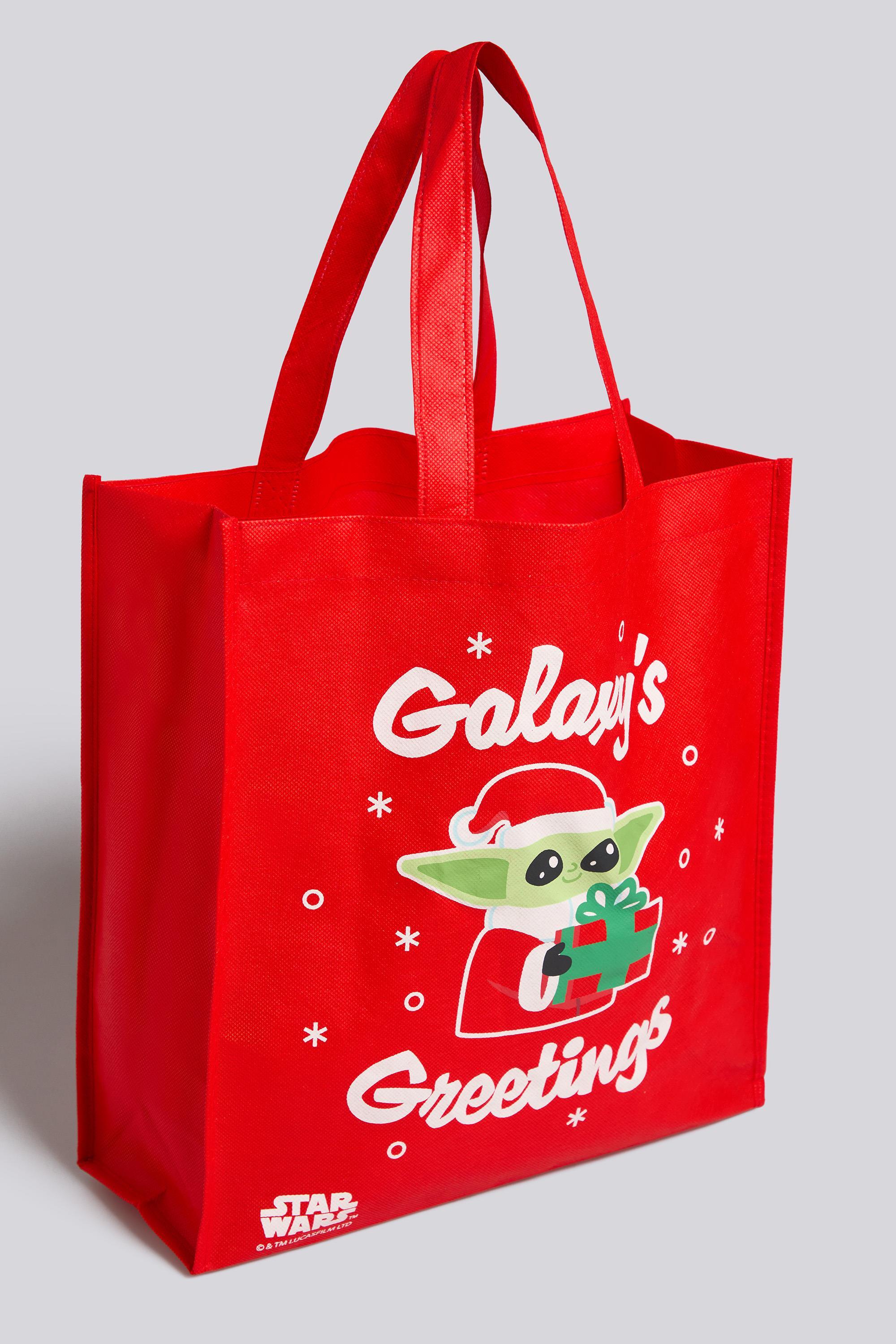 Bolsa Mandalorian Navidad - Rojo - Bolsa Reutilizable talla T.U.