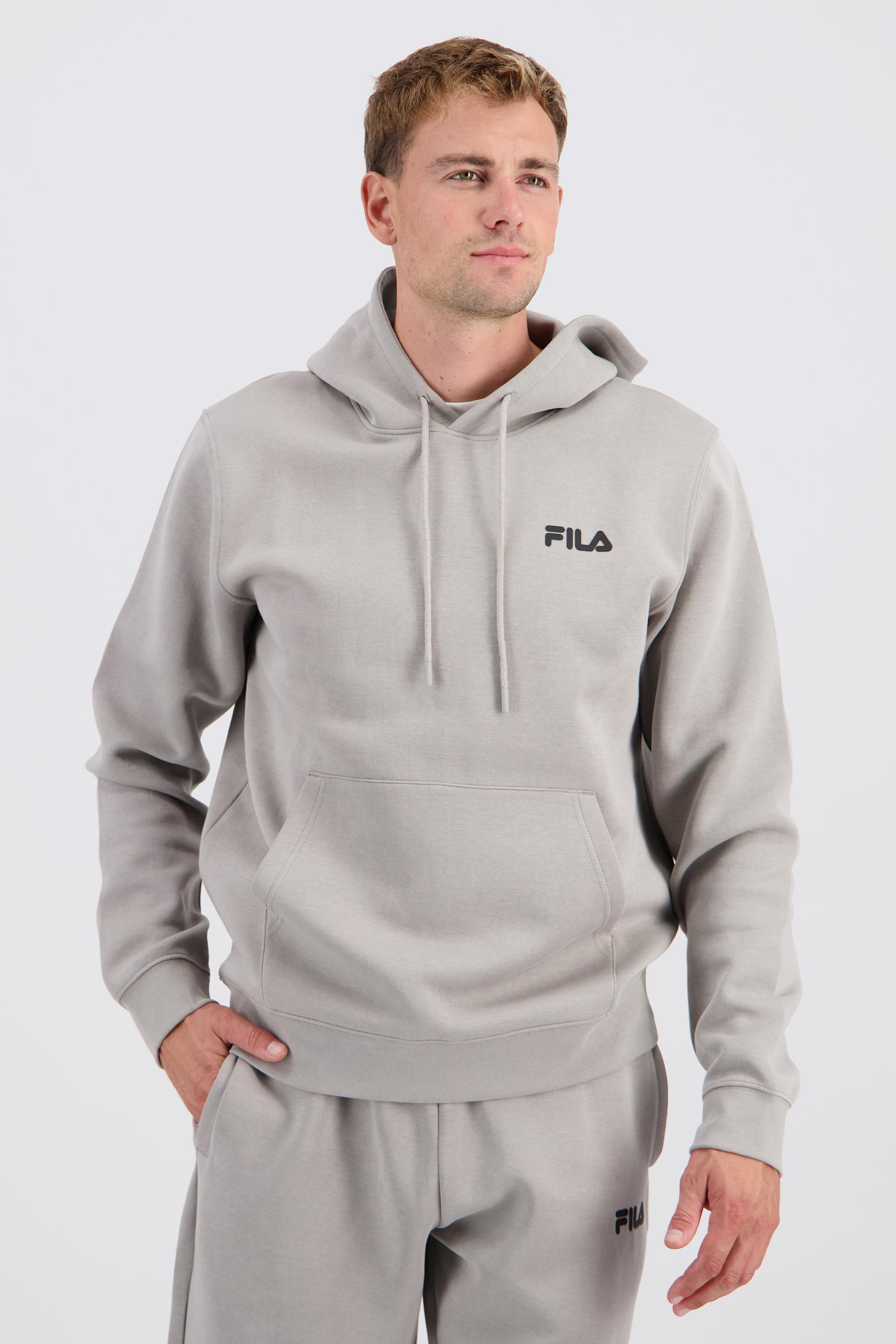 Sudadera Capucha Fila - Gris - Sudadera Felpa Hombre talla XL