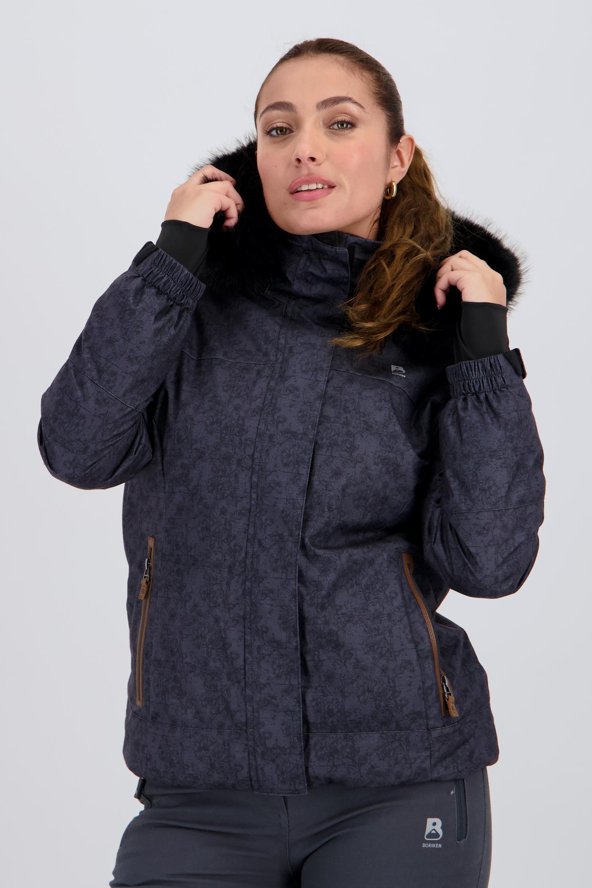 Anorak Boriken - Gris - Chaqueta Capucha Mujer talla L