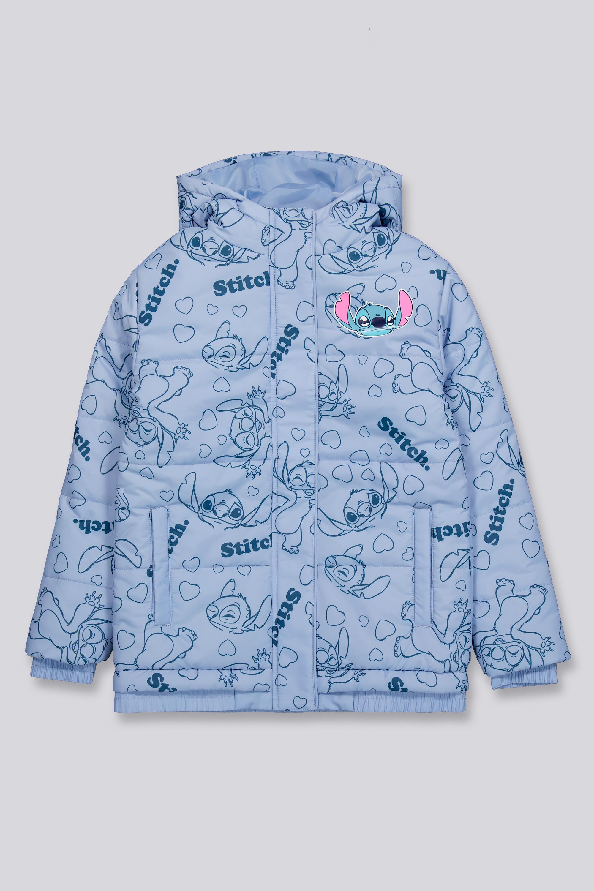 Chaqueta Stitch - Azul - Parka Niña Disney talla 4