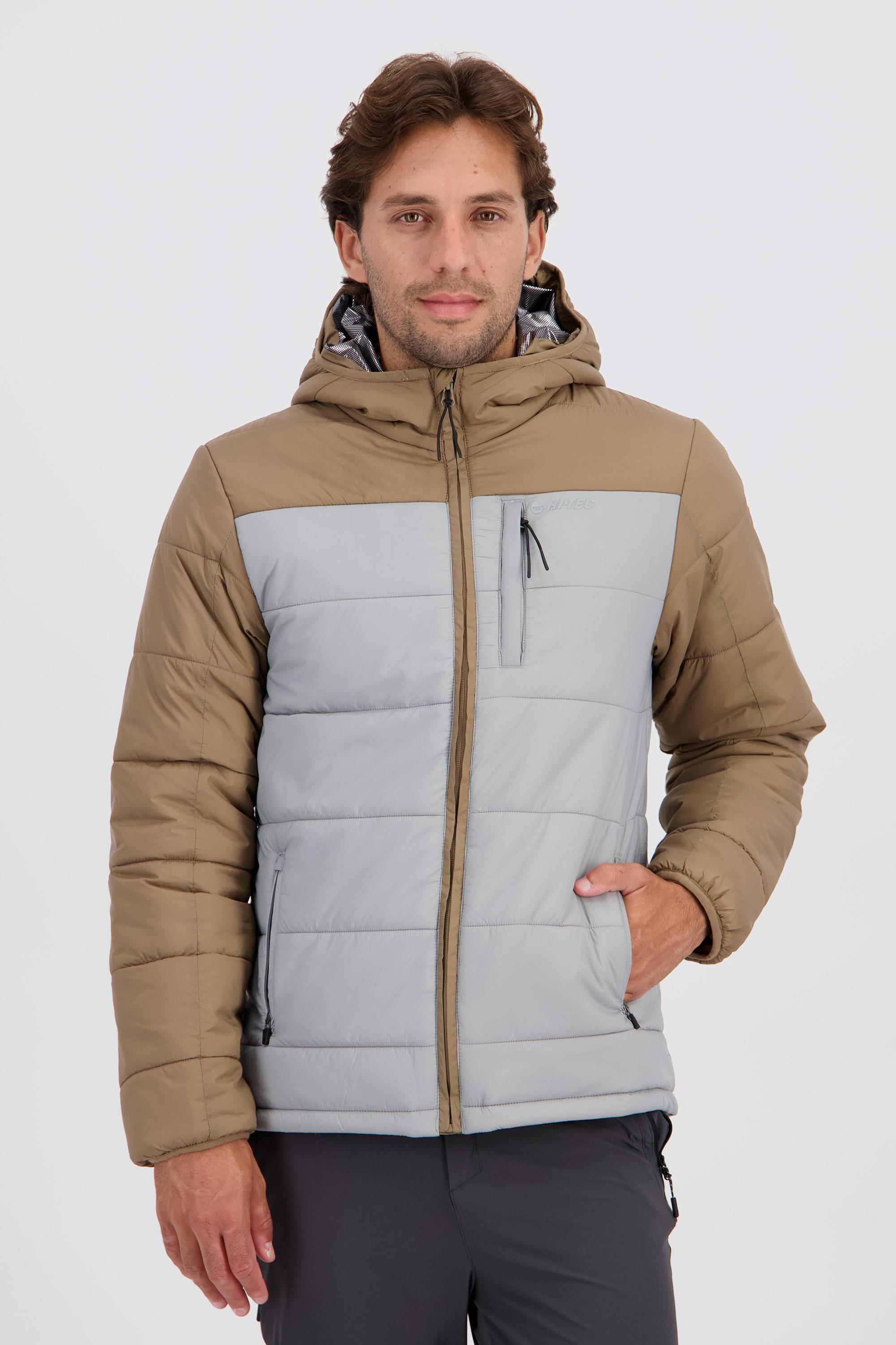 Anorak Hi-Tec - Marrón - Chaqueta Acolchada Hombre talla