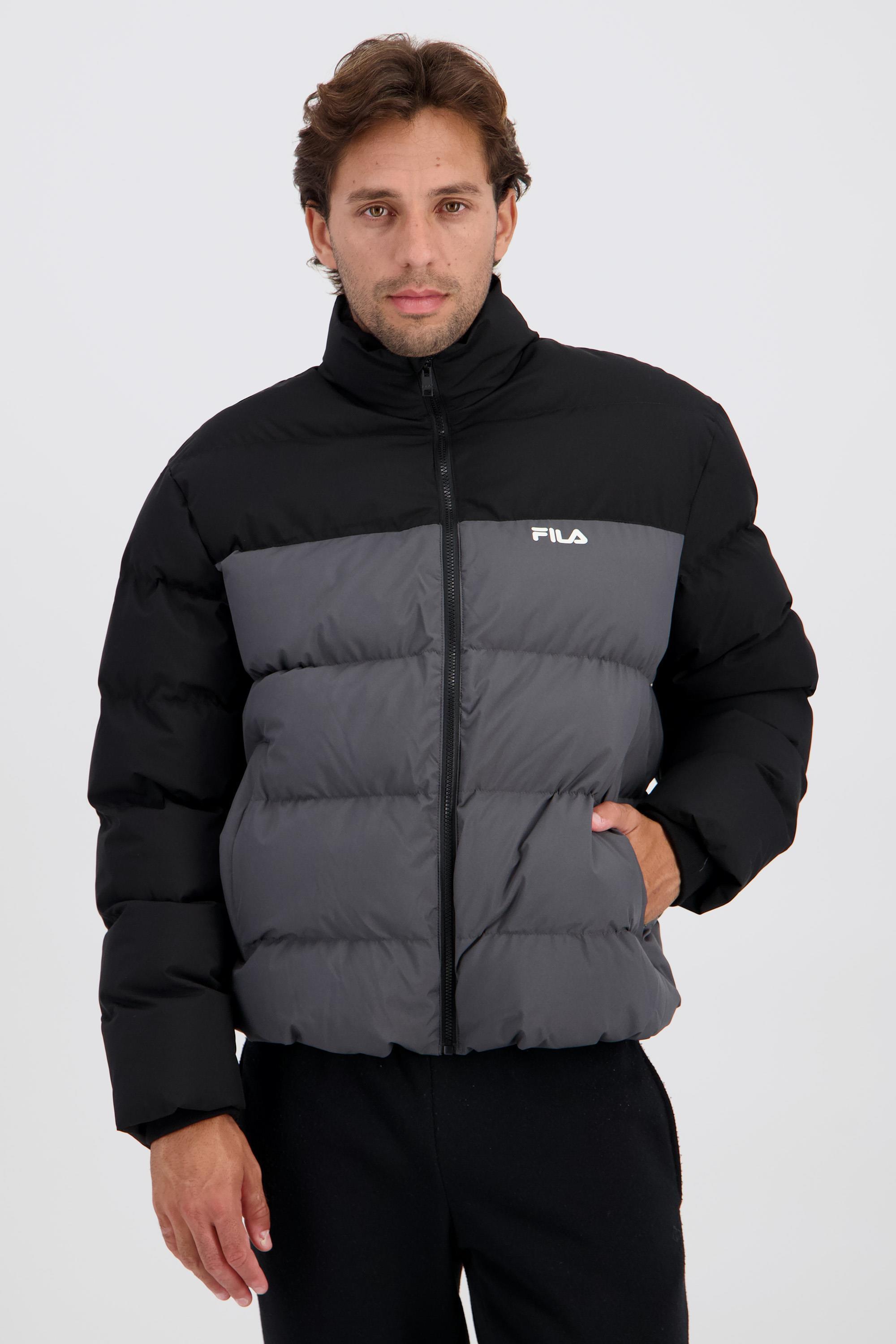Parka Fila - Negro - Chaqueta Acolchada Hombre talla