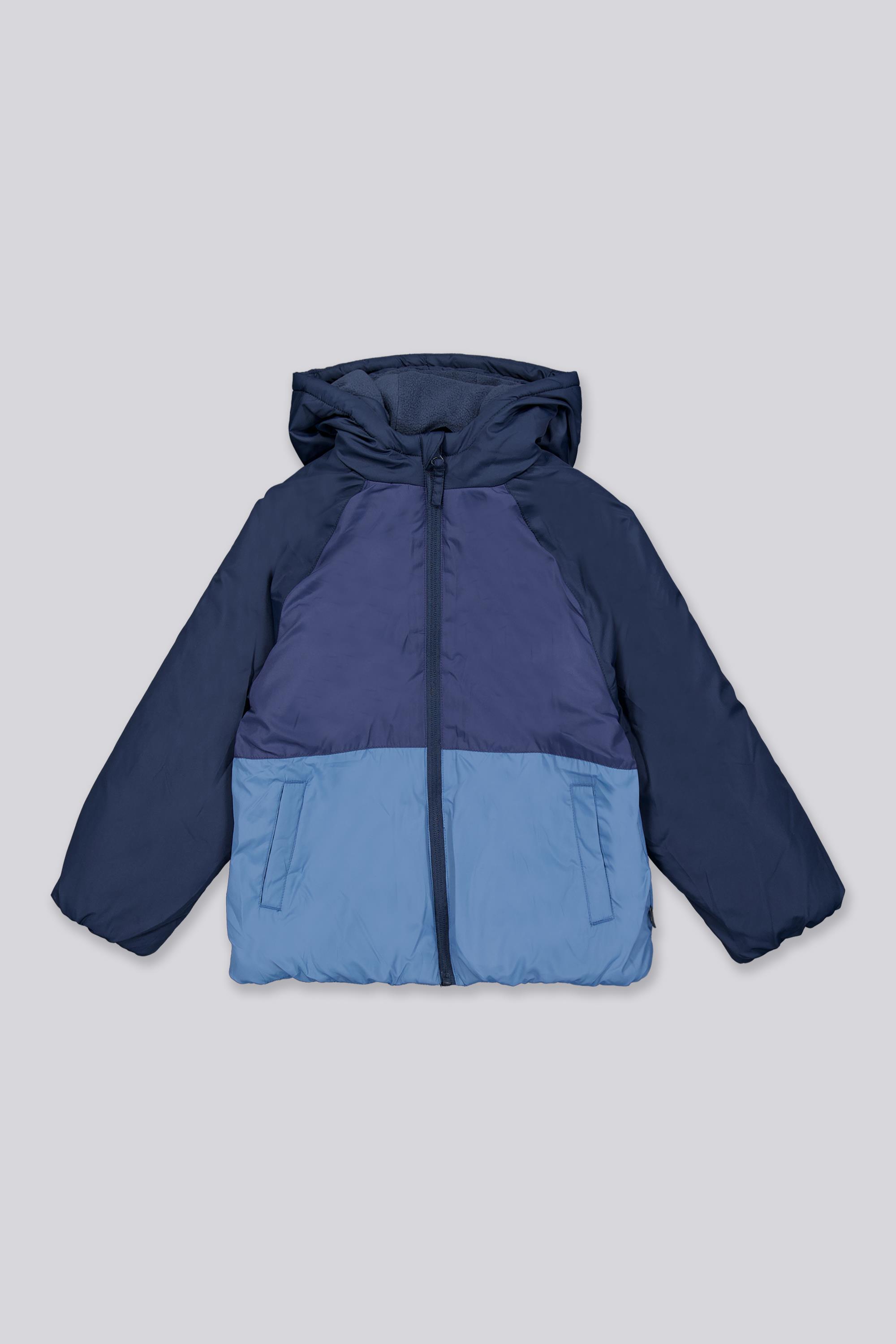 Chaqueta Capucha Up - Azul - Parka Niño talla 4