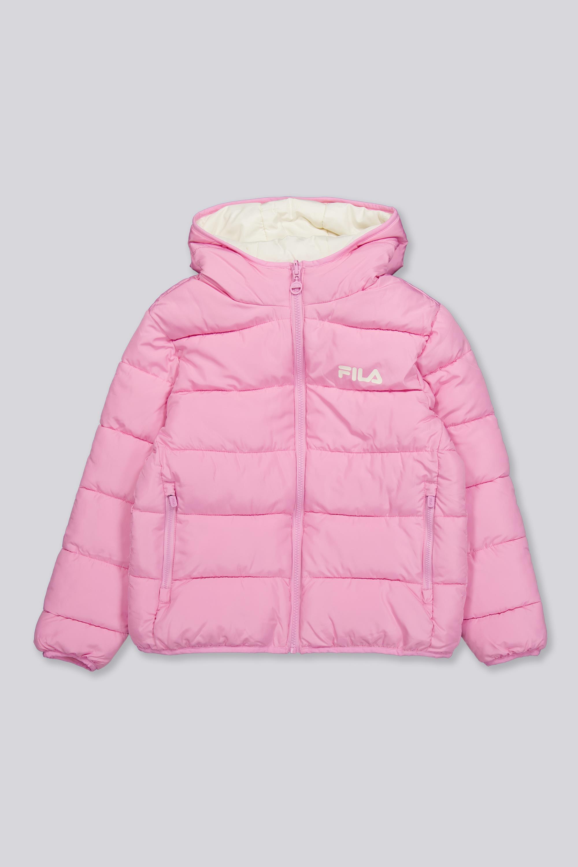 Parka Reversible Fila - Rosa - Chaqueta Acolchada Niña talla 10
