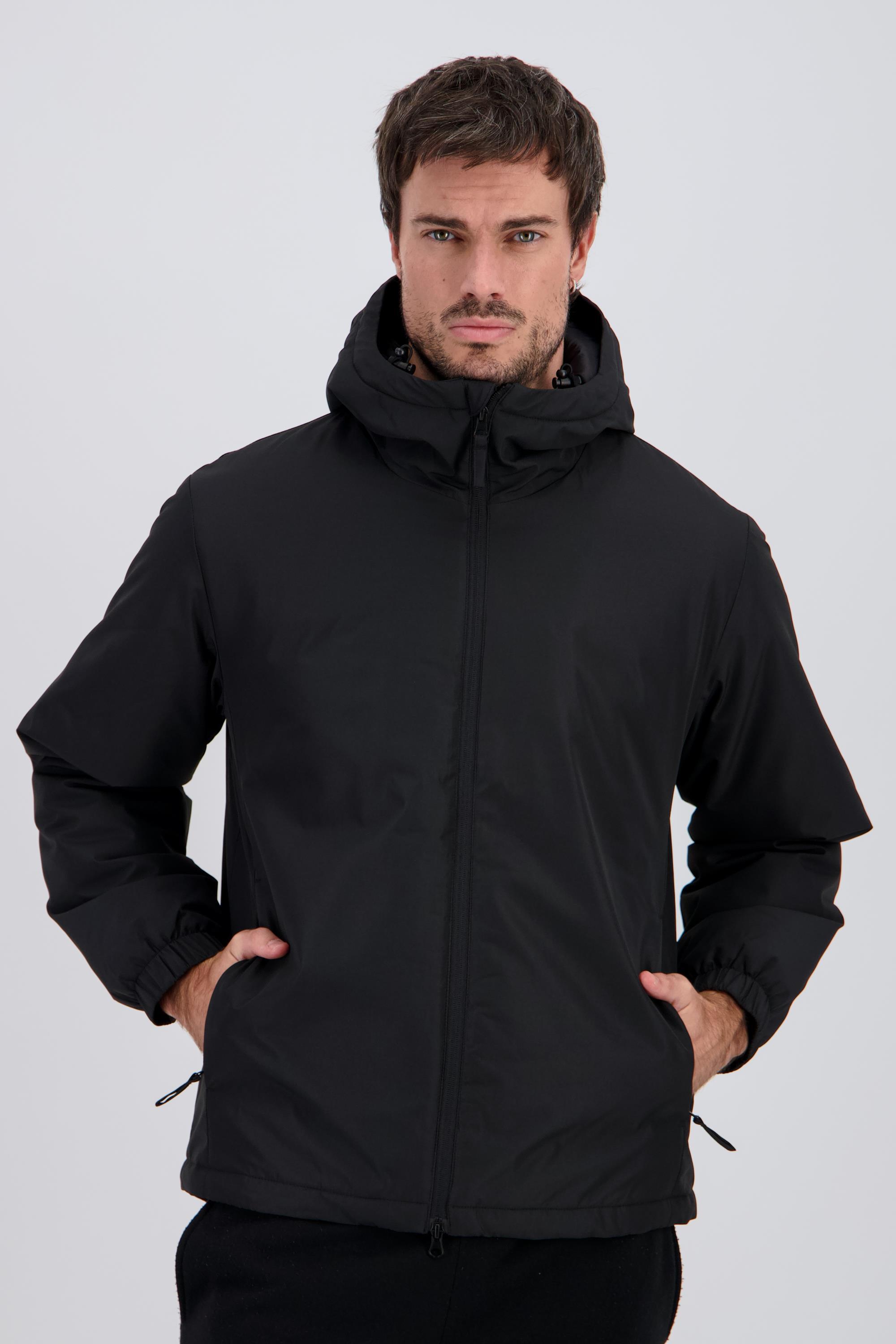 Chaqueta Capucha Up - Negro - Parka Hombre talla XL