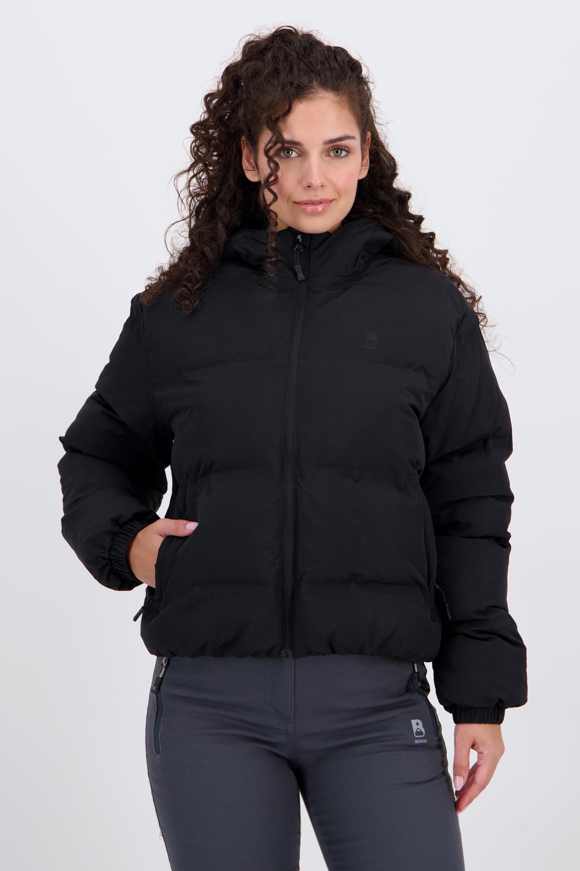 Anorak Boriken - Negro - Chaqueta Acolchada Mujer talla