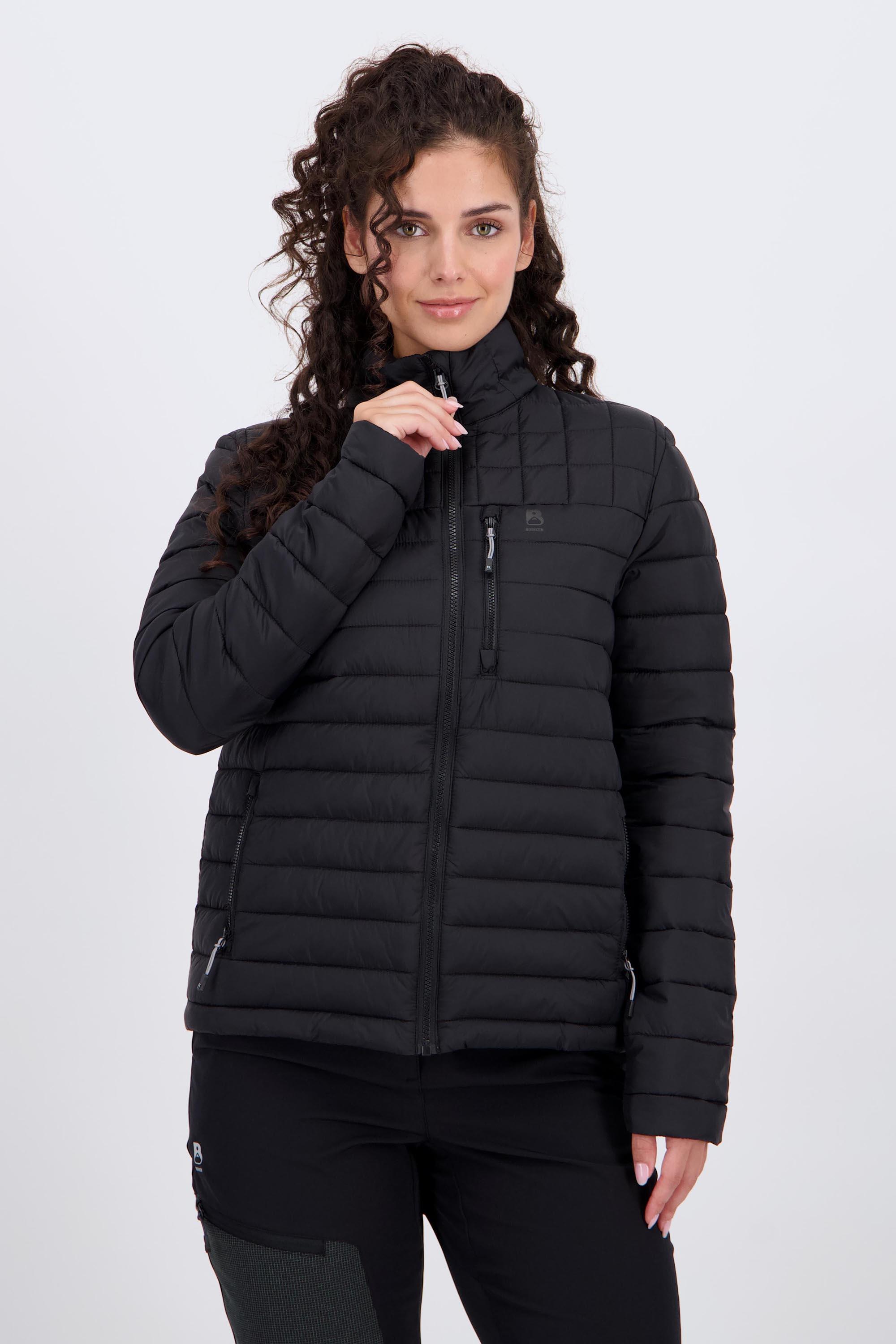 Anorak Boriken - Negro - Chaqueta Acolchada Mujer talla