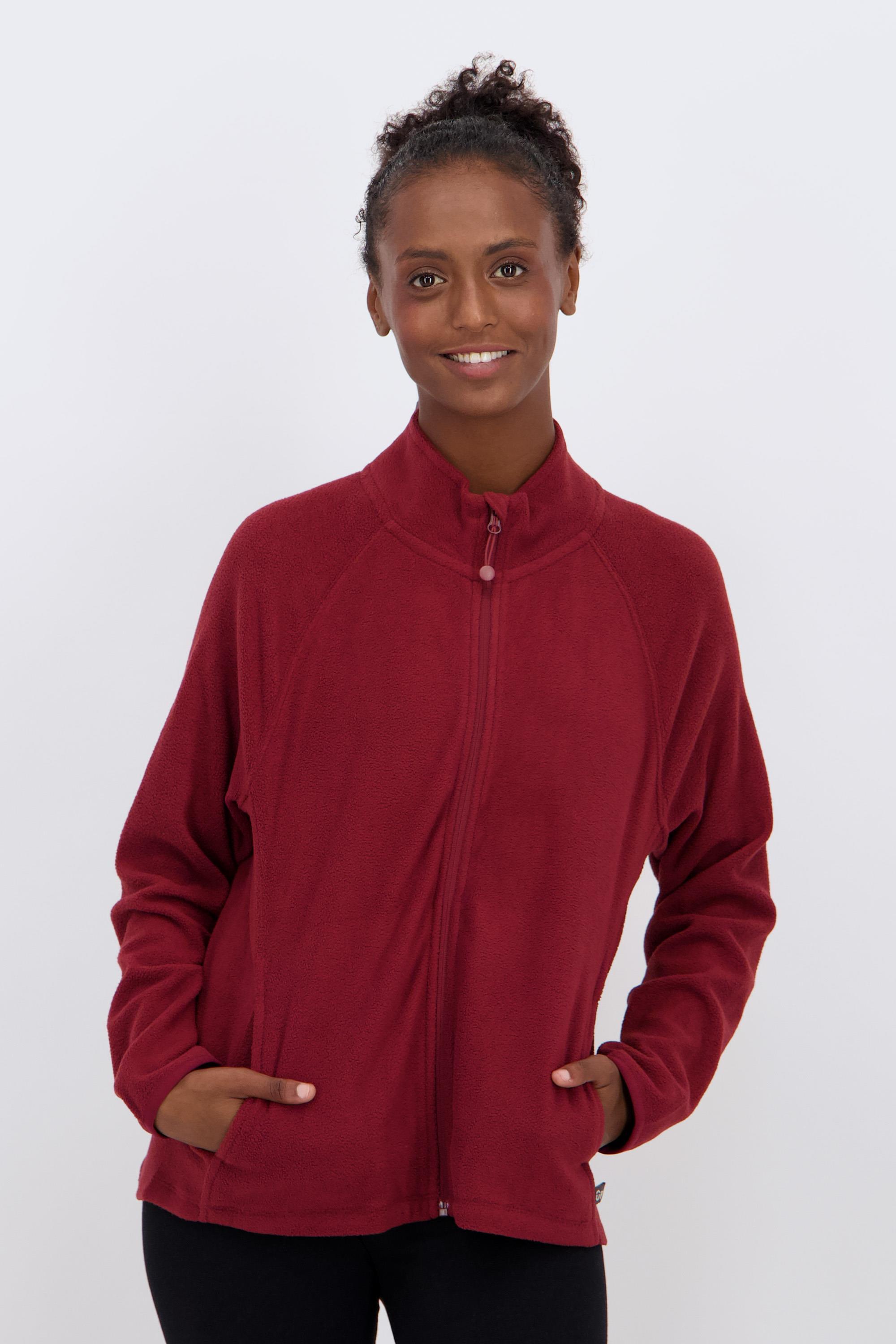 Forro Polar Up - Rojo - Forro Polar Cremallera Mujer talla M