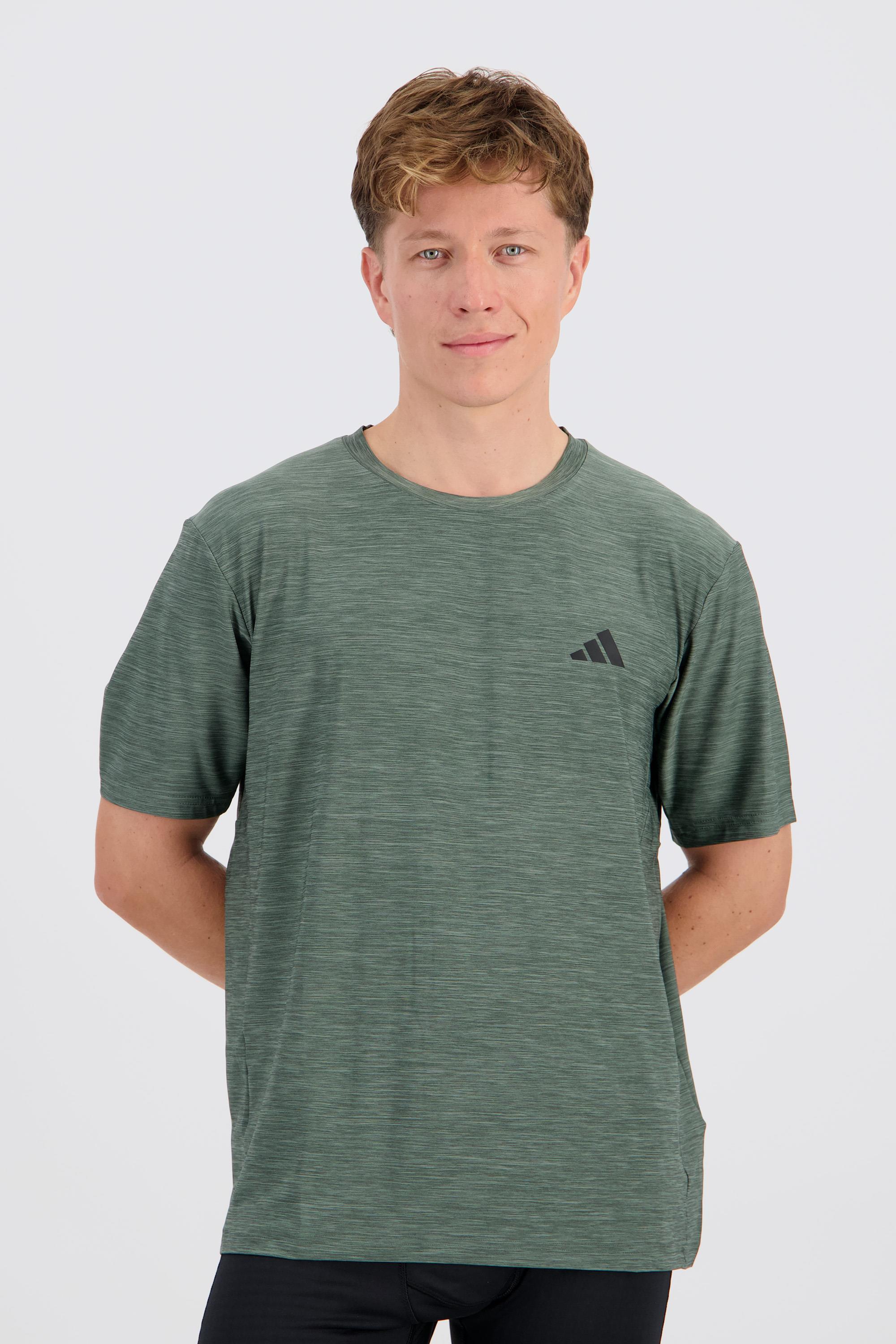 adidas Flex - Verde - Camiseta Gym Hombre talla S