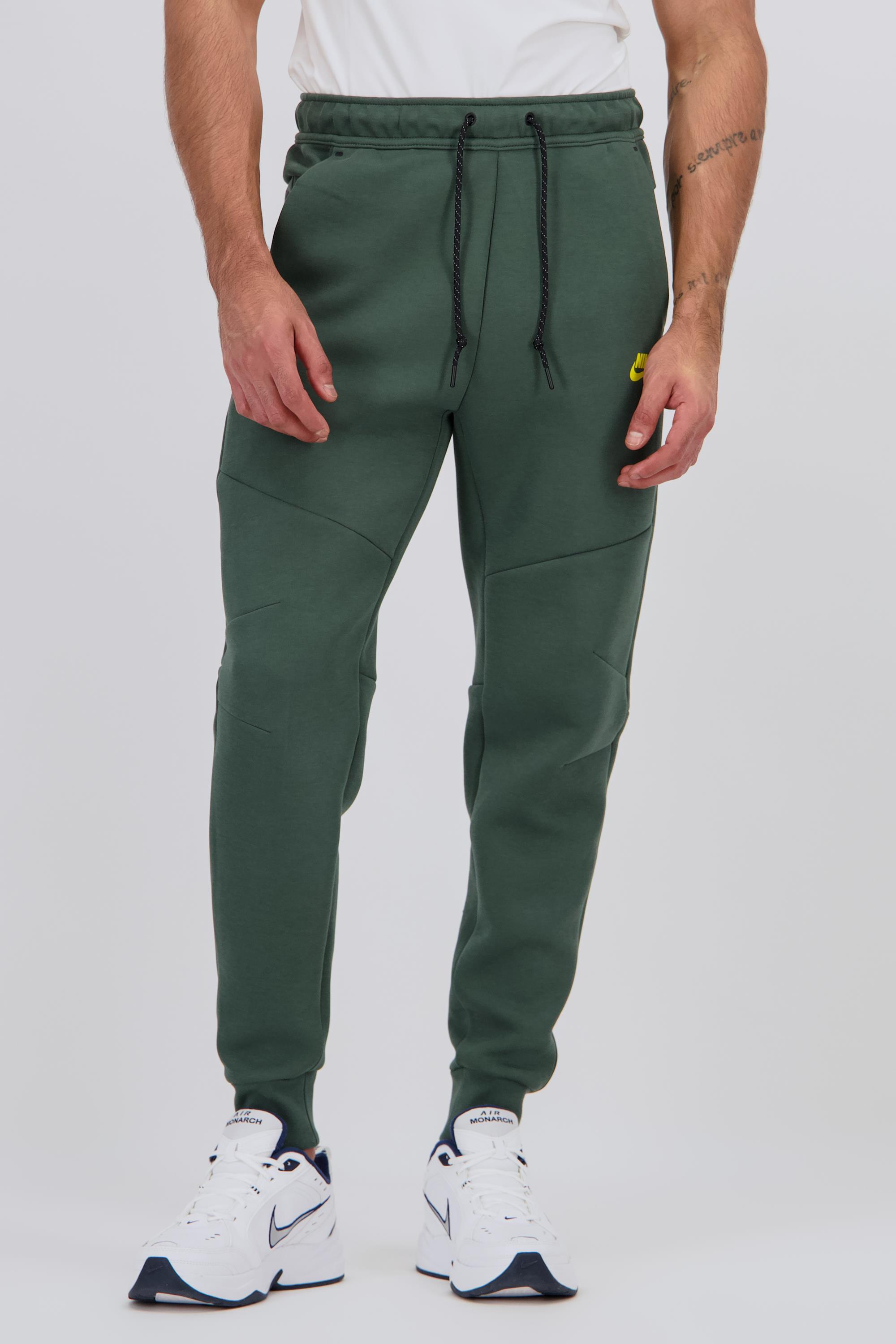 Tech Fleece - Verde - Pantalón Algodón Hombre talla