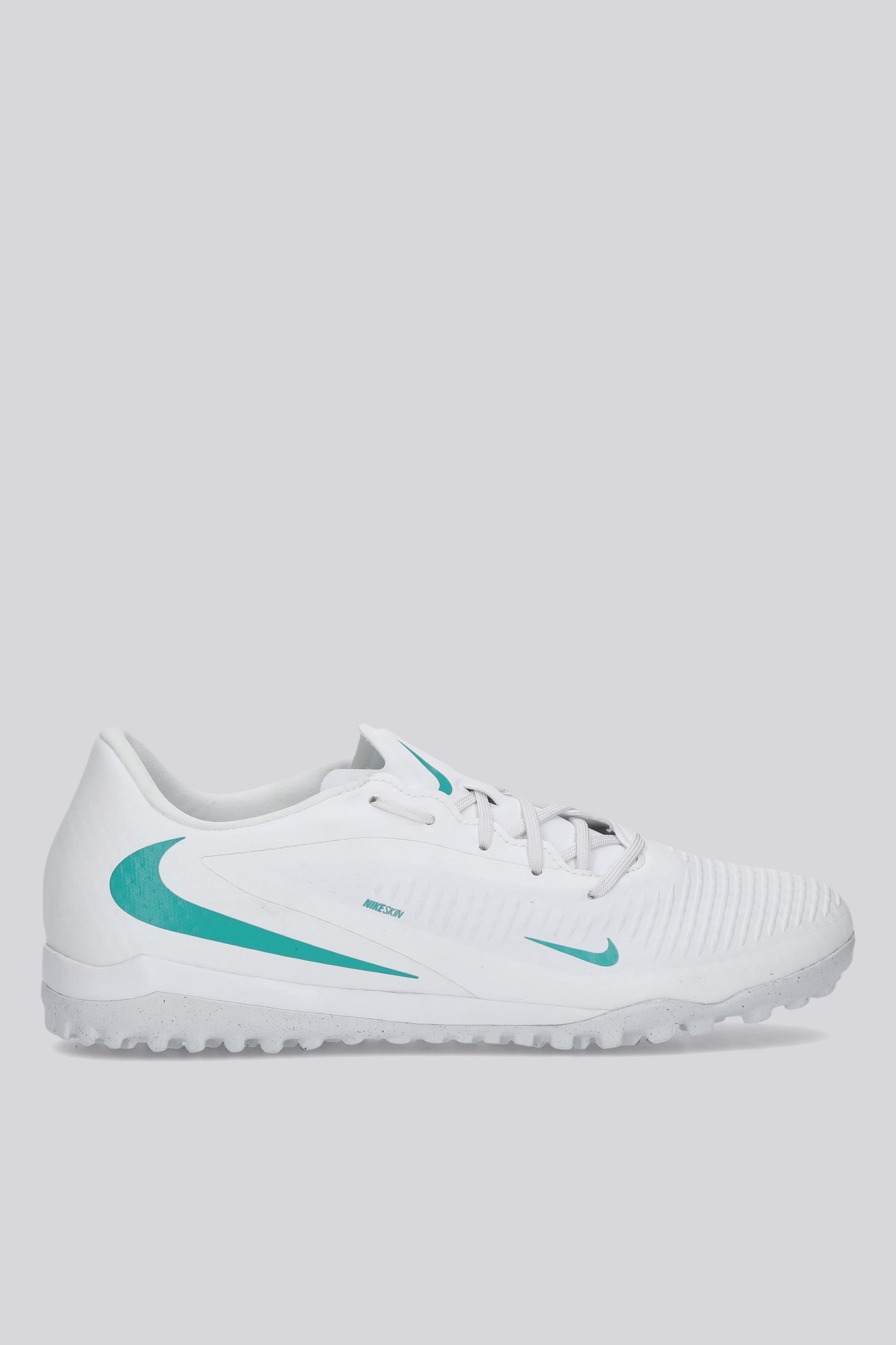 Botas Fútbol Turf Nike Phantom Low Acad Blancas talla 40