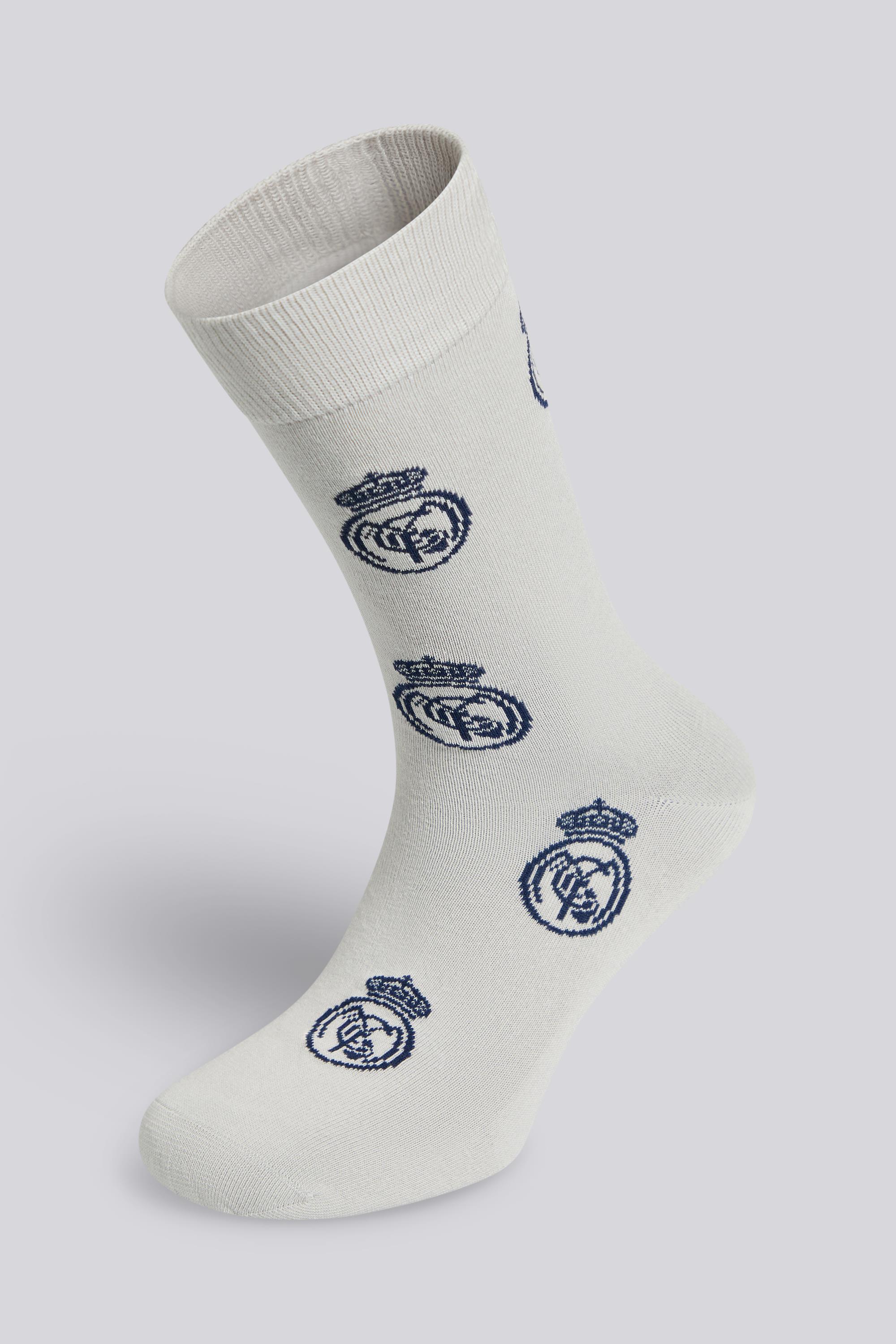 Calcetines Largos Deporte R. Madrid CF Pack 1 talla S/M