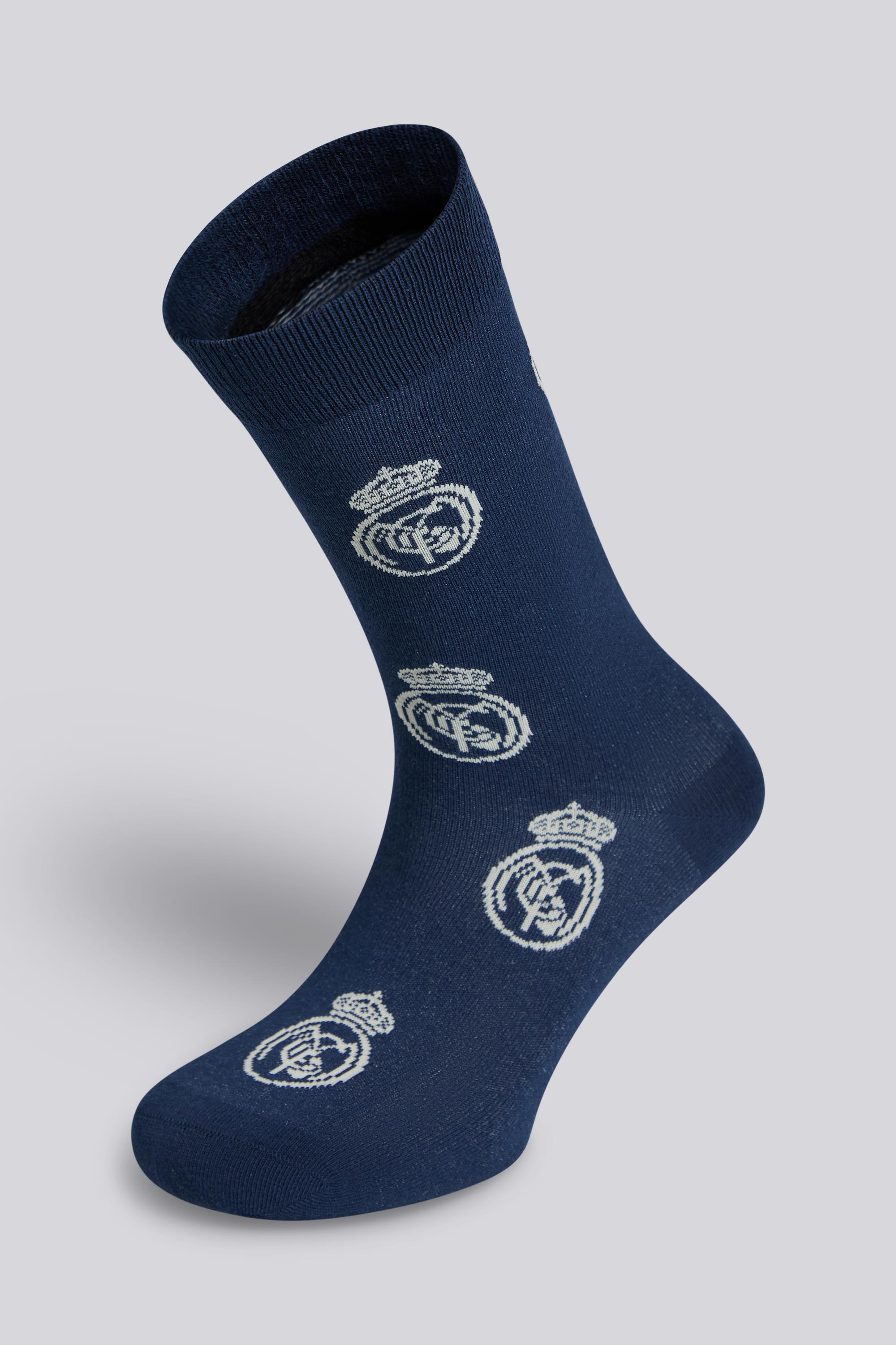 Calcetines Largos R. Madrid CF - Azul - Pack 1 talla L/XL