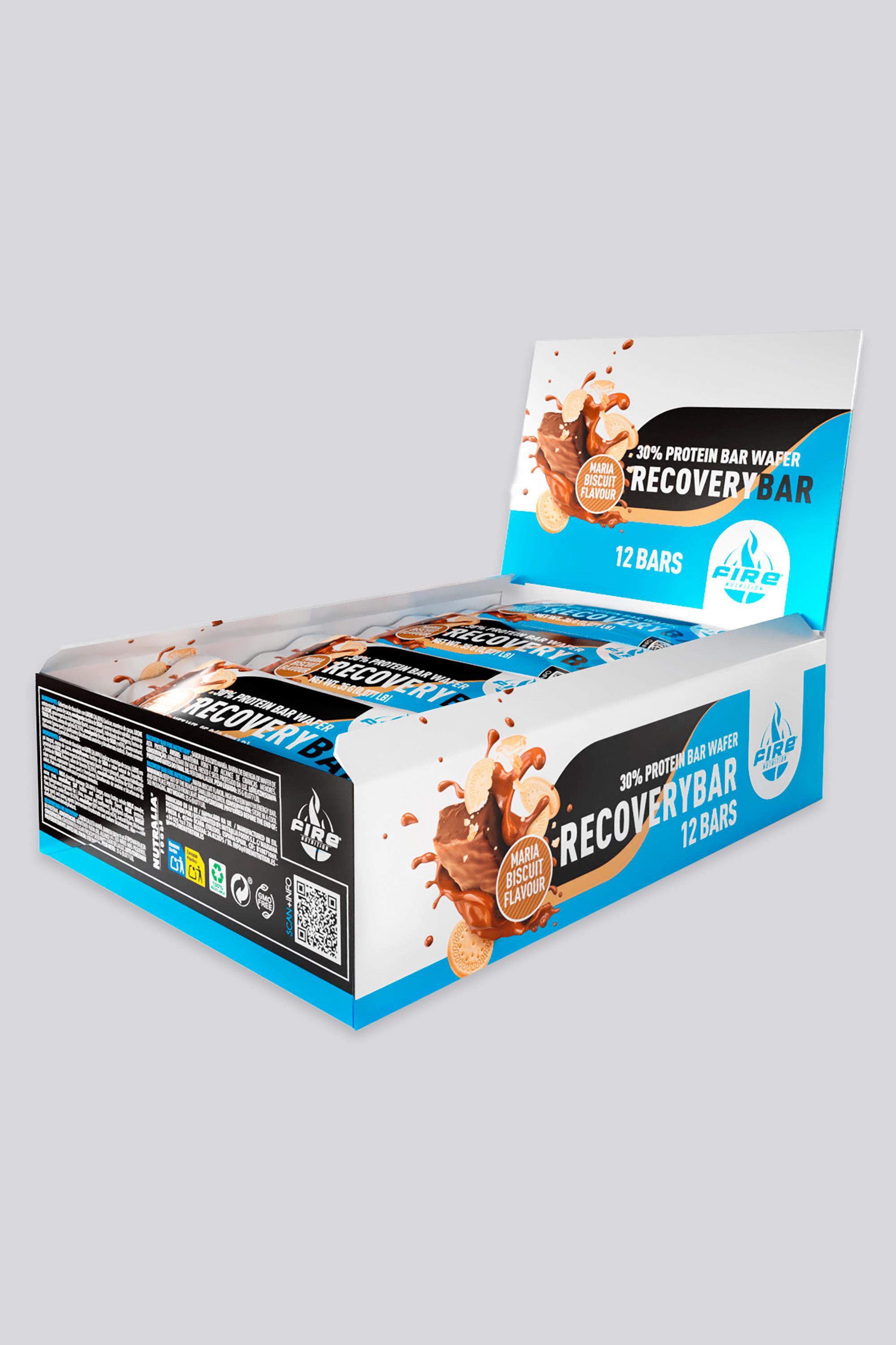 Fire Nutrition Recovery - 12 Barritas Energéticas talla T.U.
