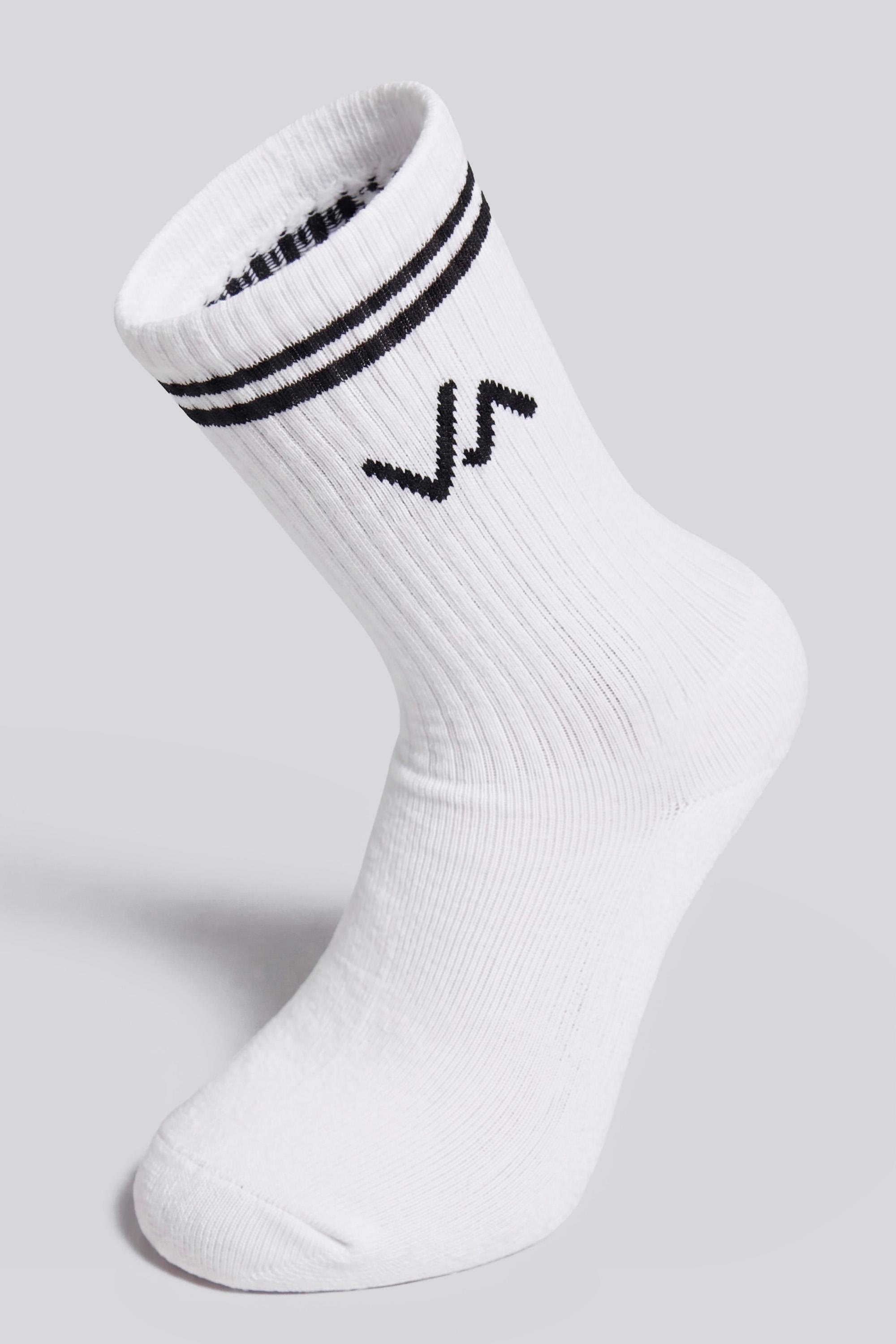 Calcetines Altos Violeta Mangriñán Mujer Blancos talla M
