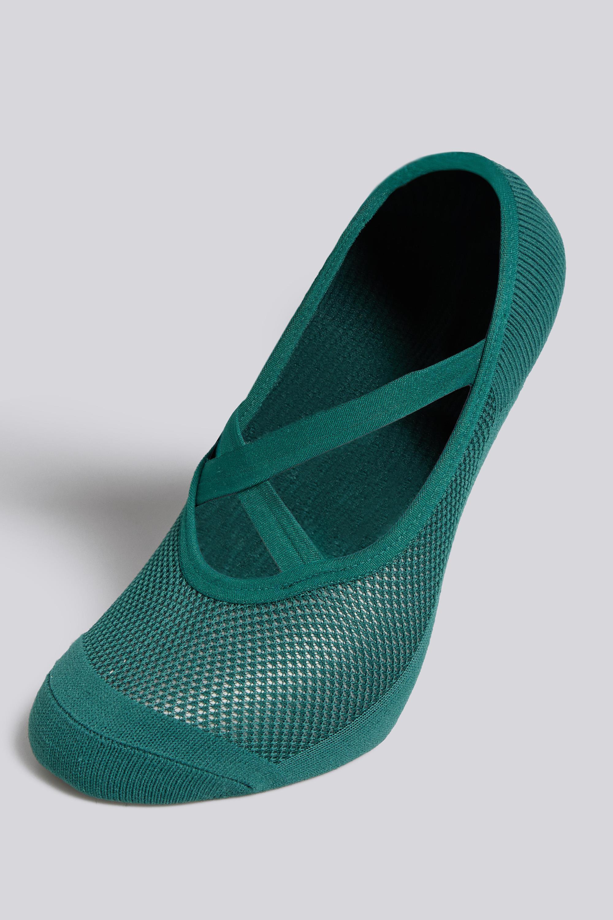 Calcetines Antideslizantes Violeta Mangriñán Pilates Verdes talla M