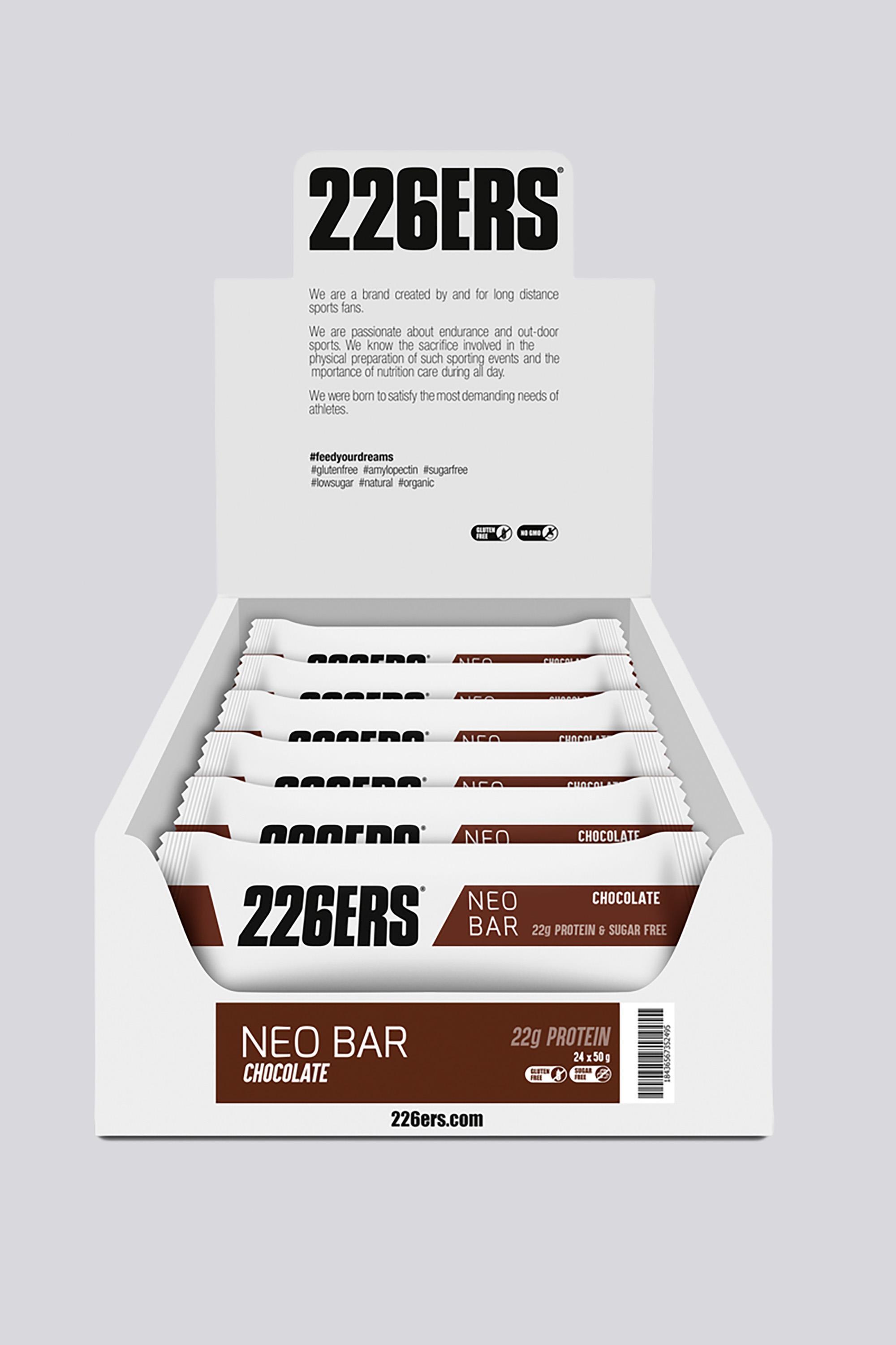 226Ers Neo Bar Protein Choco - 24 Barritas Proteicas Unica