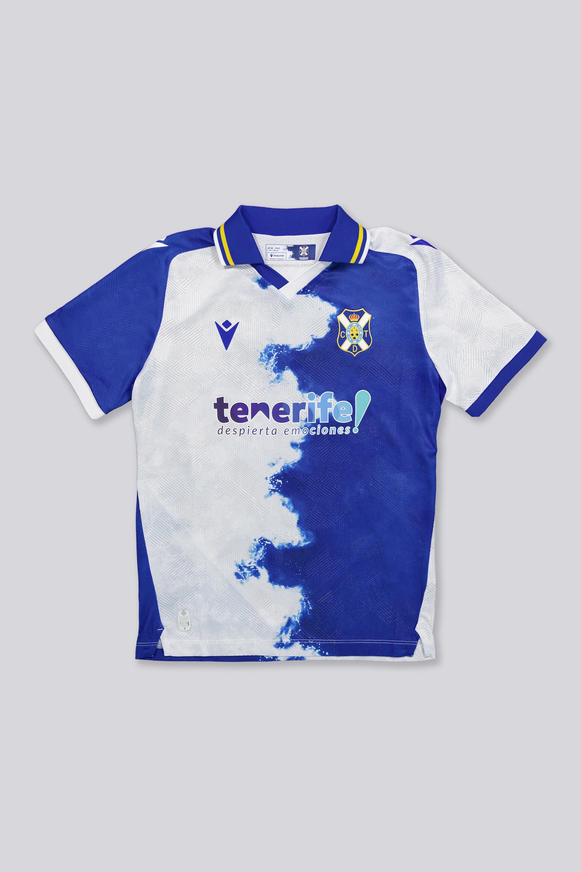 1ª Camiseta CD Tenerife 26/27 Jr Azul talla 8