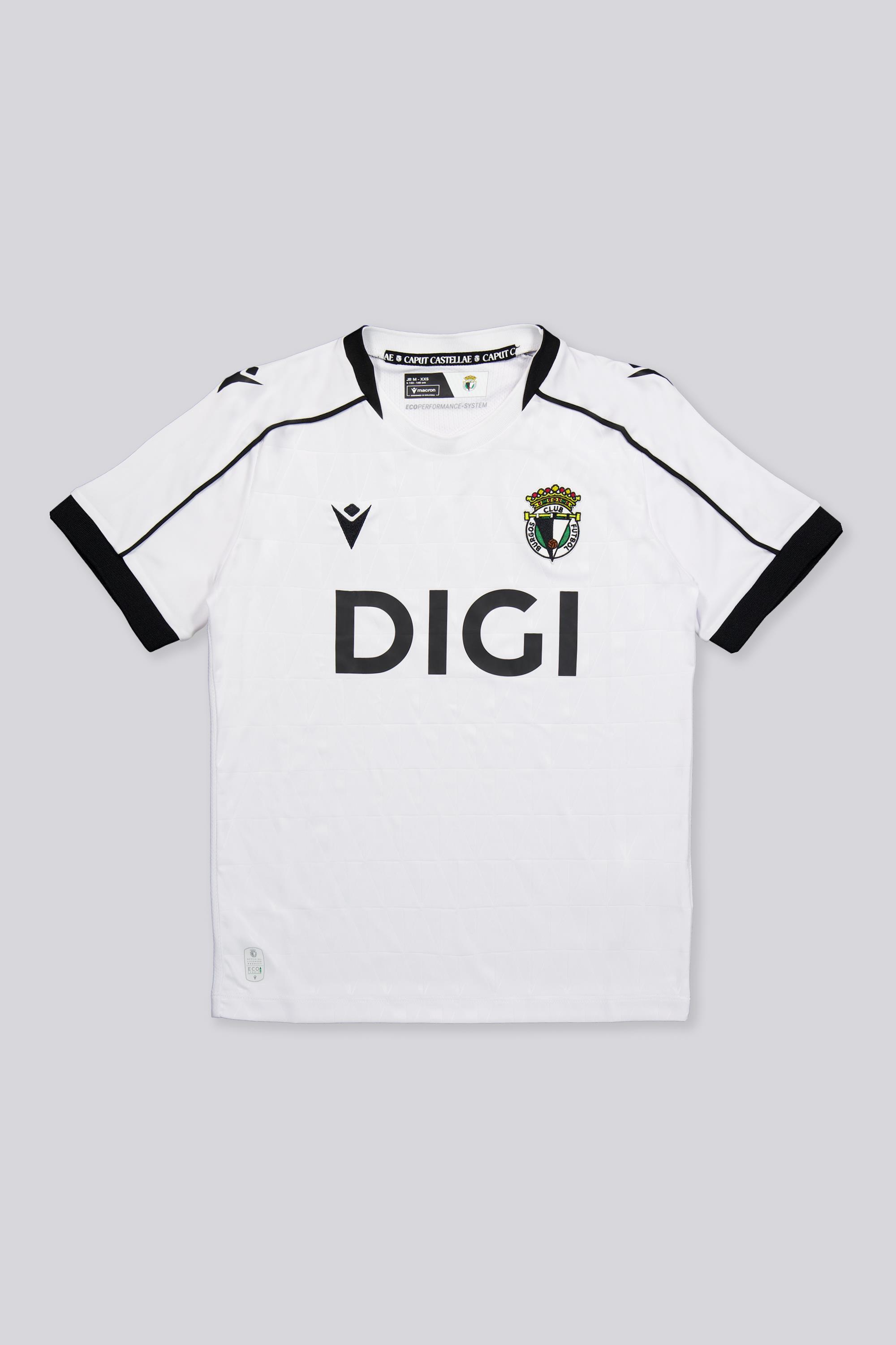 1ª Camiseta Burgos CF 26/27 Jr Blanca talla 8