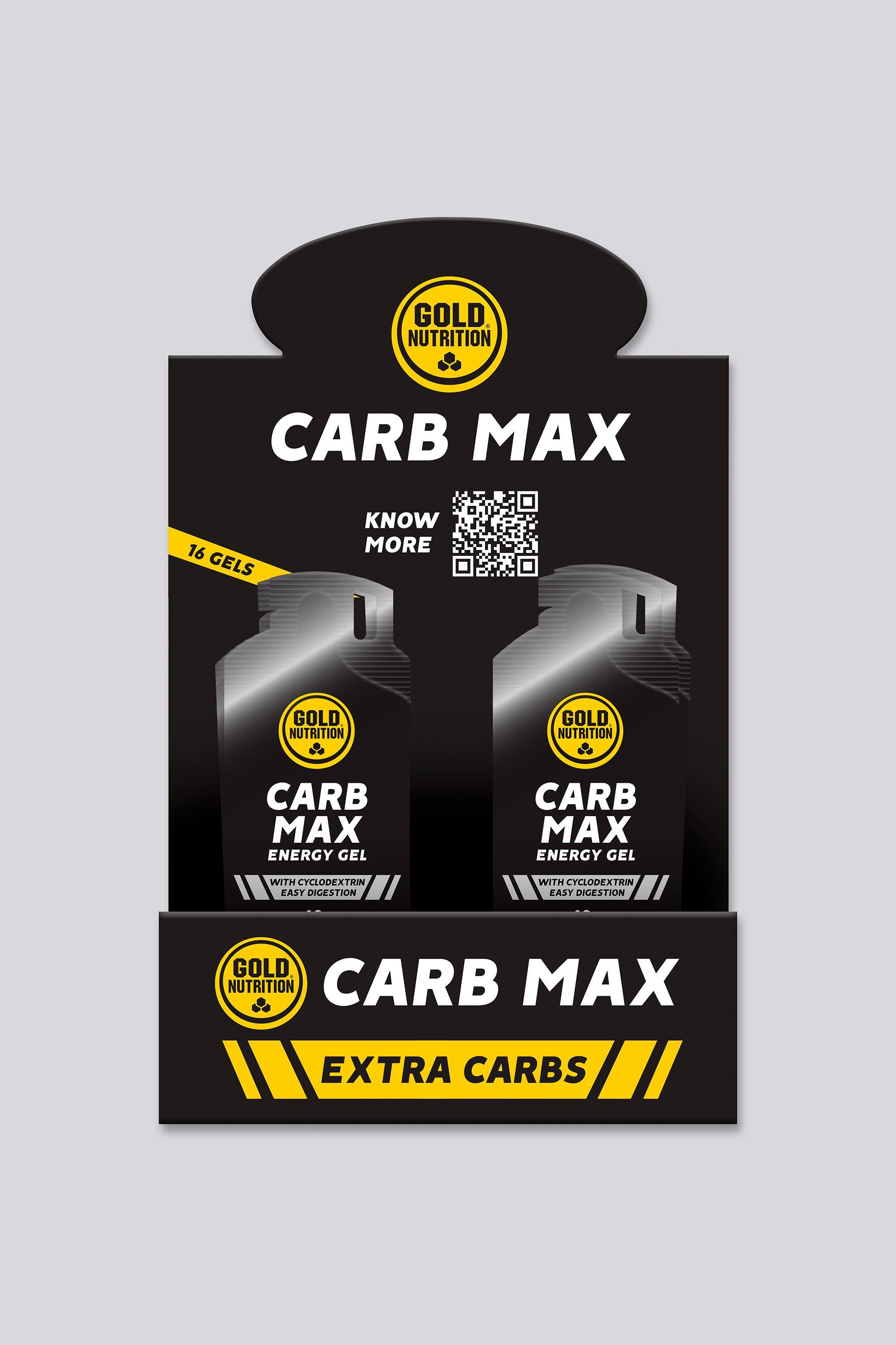 Gold Nutrition Carb - 16 Geles Glucosa 60 Gr talla T.U.