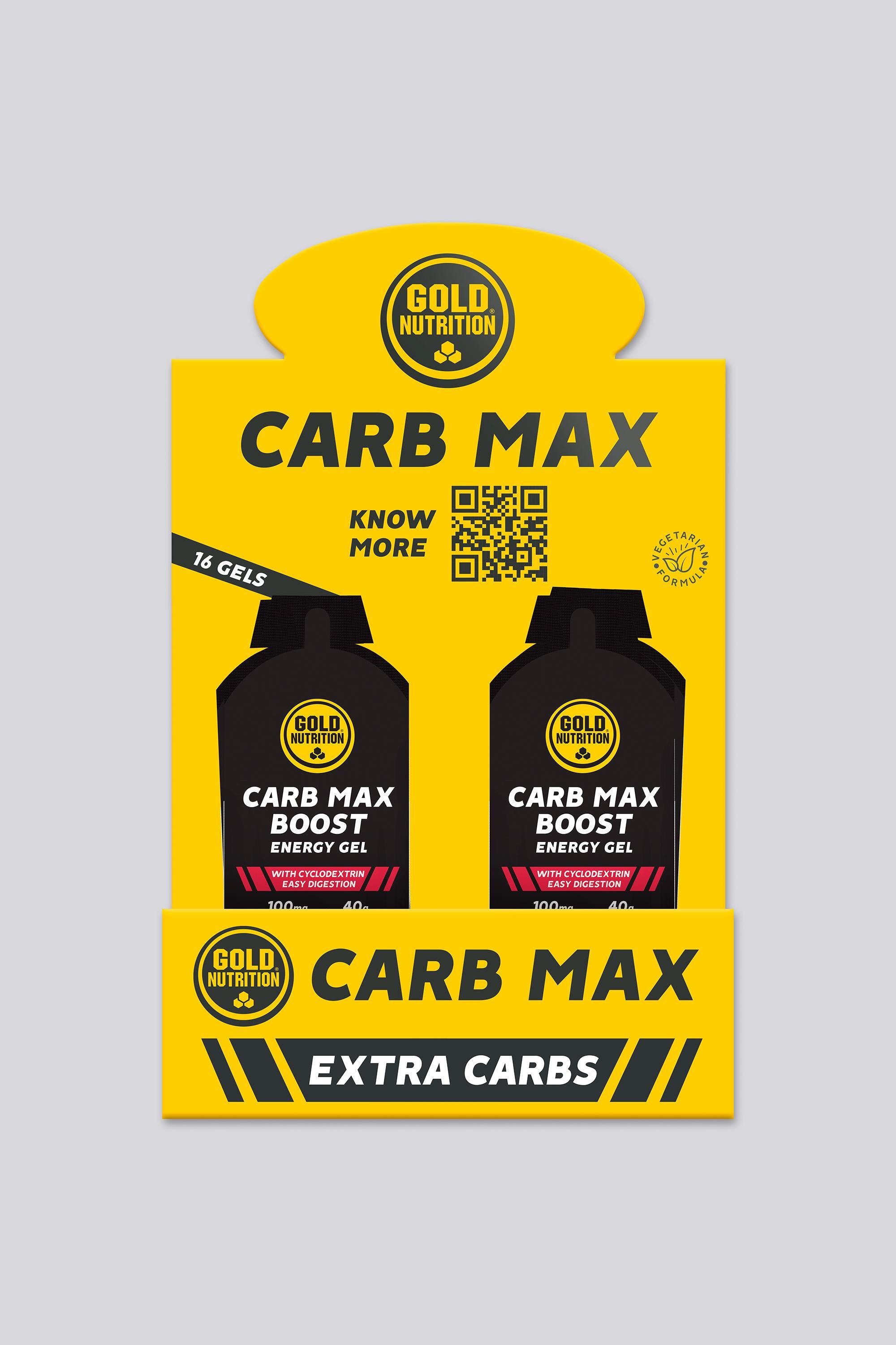 Gold Nutrition Carb - Fresa - 16 Geles 60 Gr talla UNICA