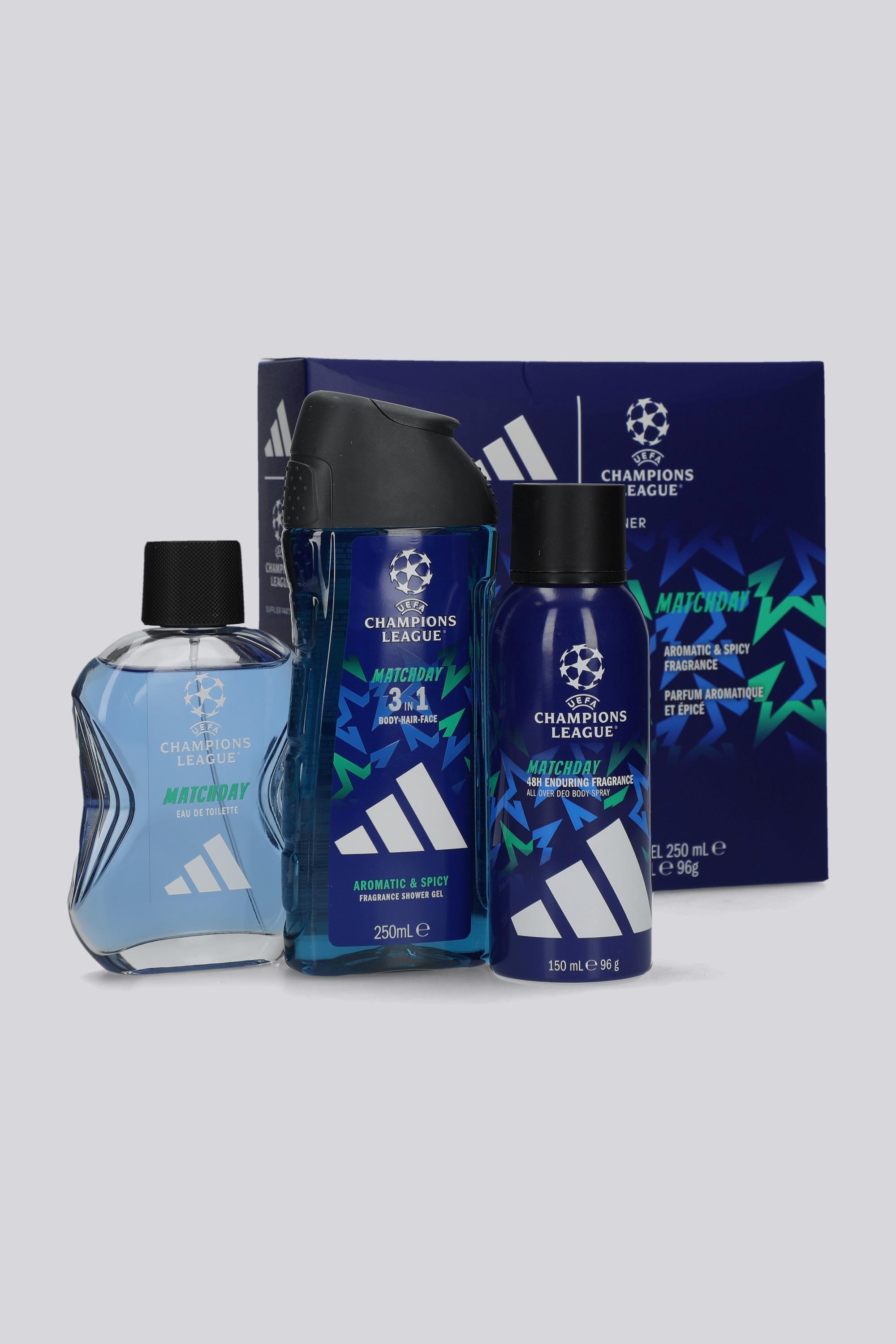 adidas Uefa Set Edt 100ml Gel 250ml Deo 150ml Flam talla T.U.