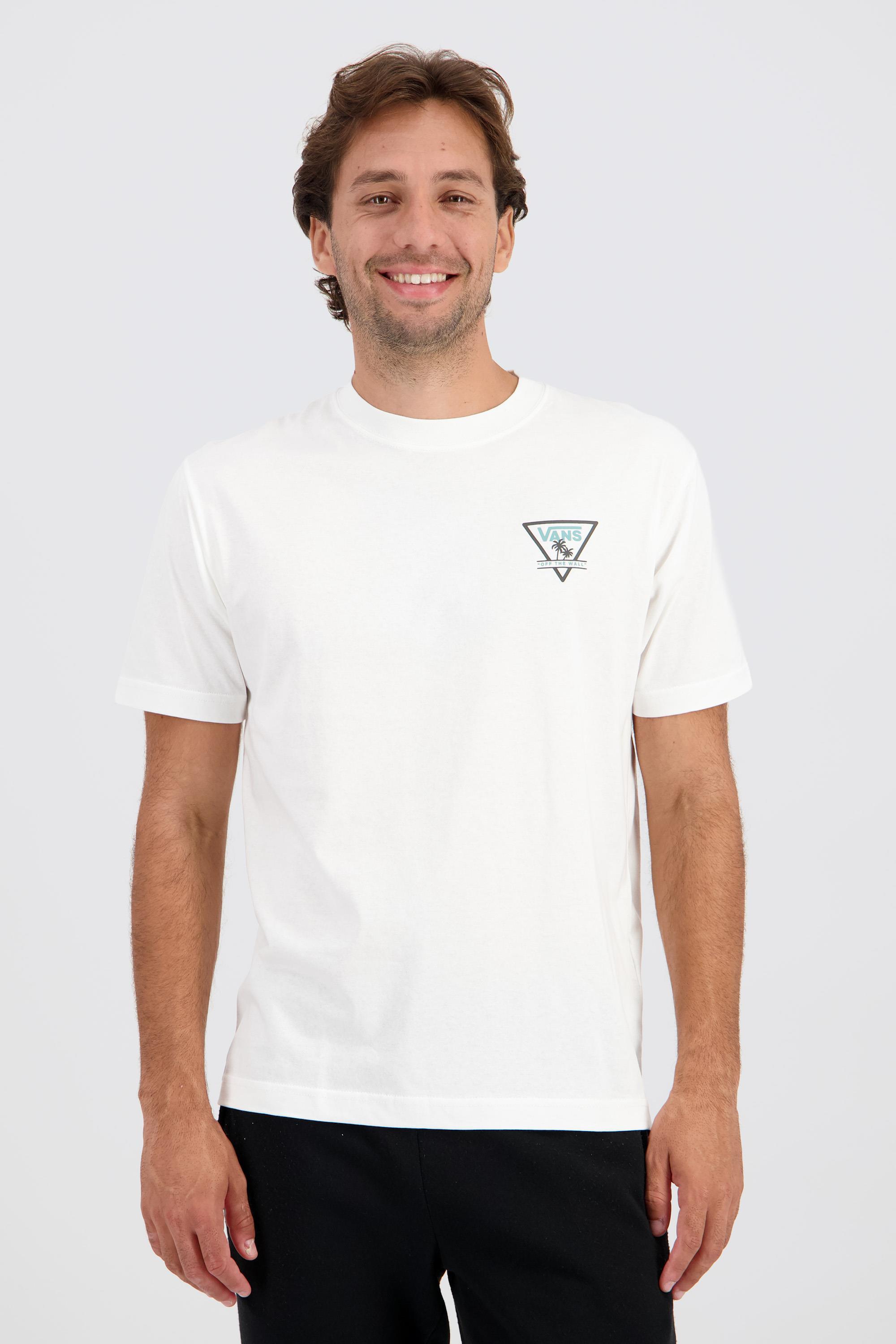 Vans Cali - Blanco - Camiseta Algodón Hombre talla S