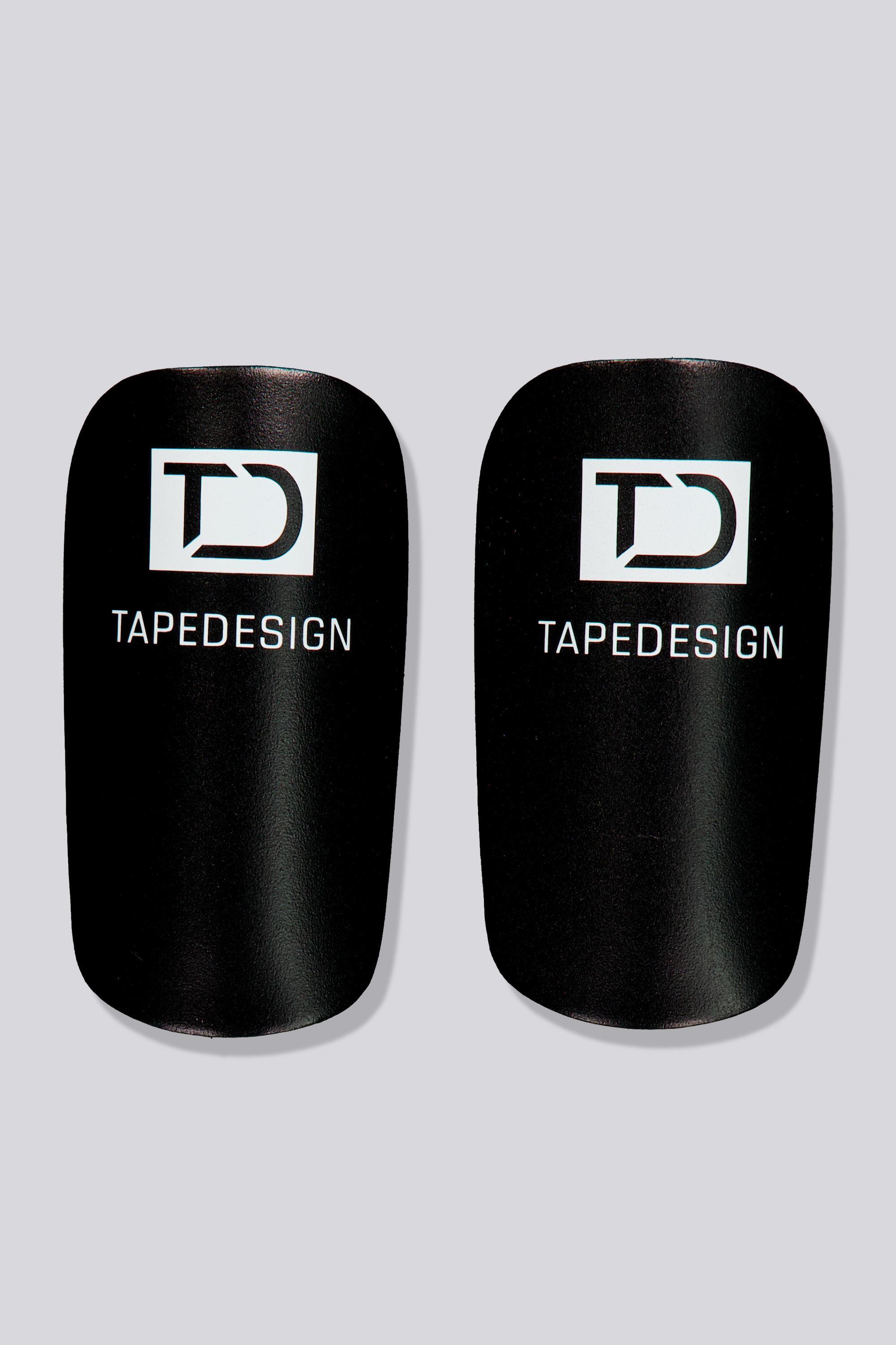 Tapedesign Flex Mini - Preto - Caneleiras Futebol tamanho UNICA